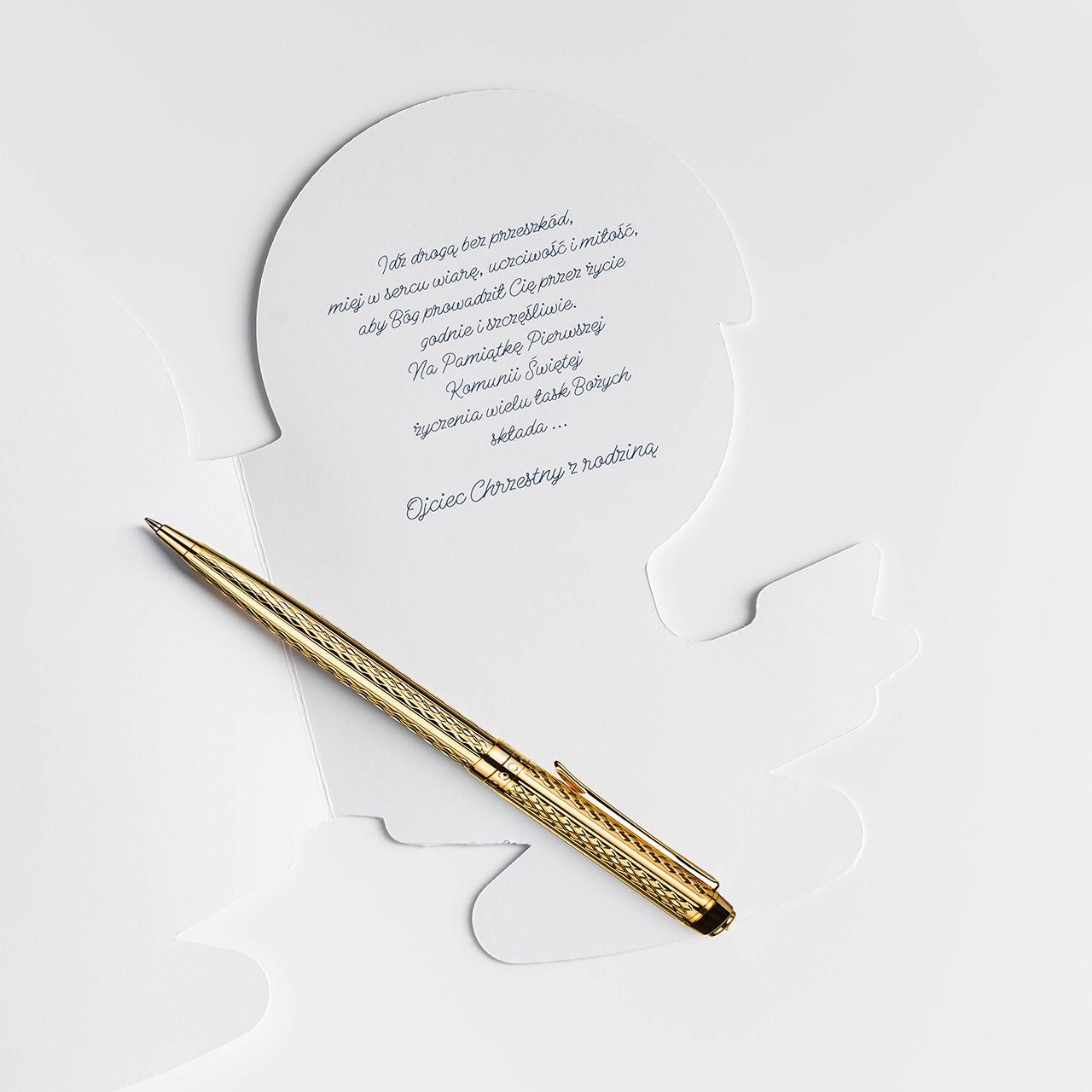 Personalizowana kartka na pierwszą komunię świętą
