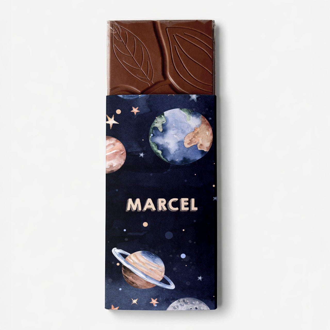 Personalizowana czekolada - planety 