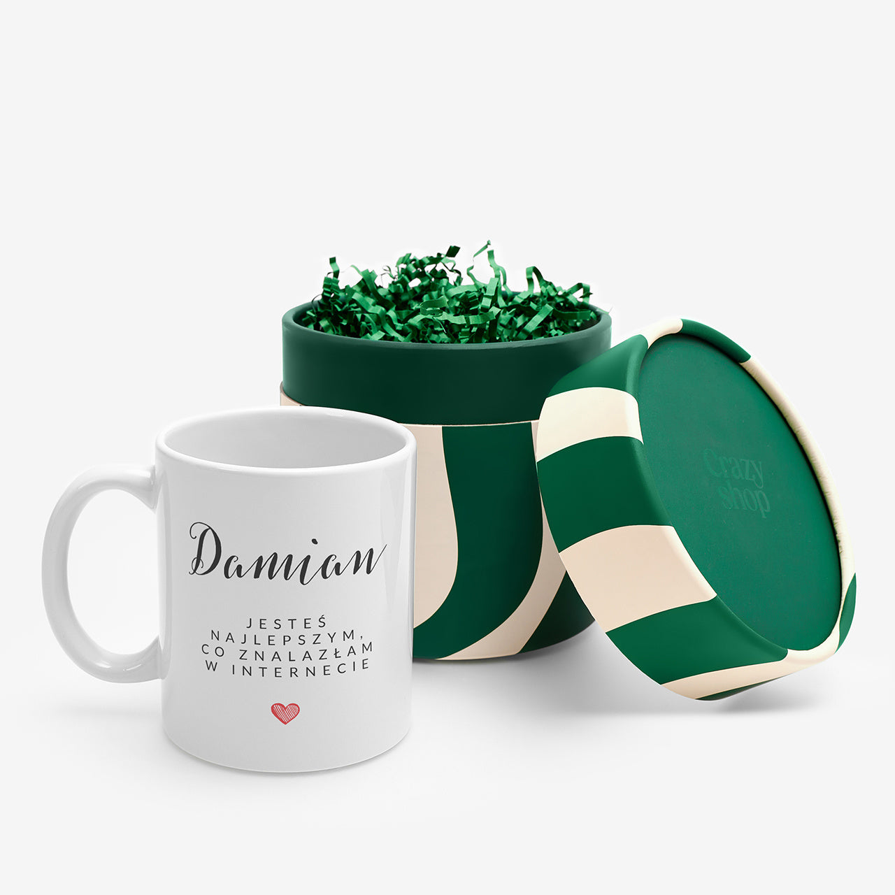 Kubek w tubie prezentowej - Prezent Rocznicowy Dla Niego