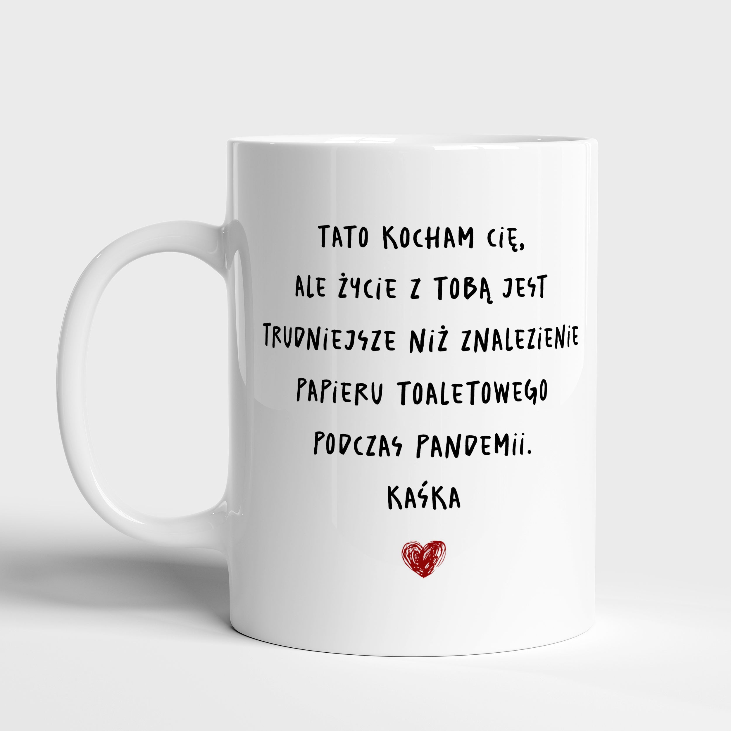 Zabawny kubek dla taty - upominek na Dzień Ojca