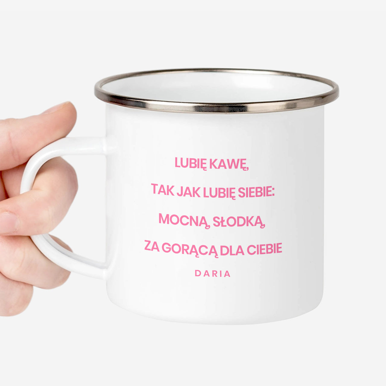 Śmieszny kubek dla kawoszki - prezent dla przyjaciółki 