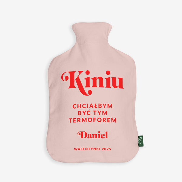 Termofor na prezent walentynkowy dla niej