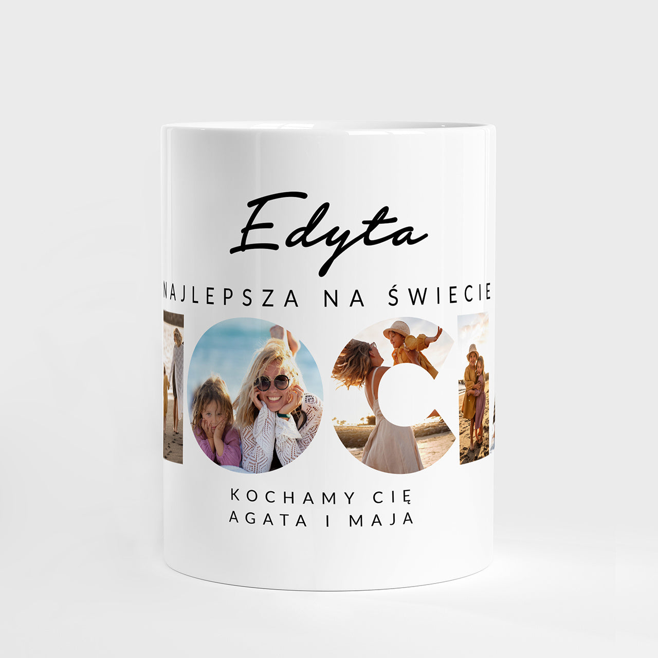 Kubek ze zdjęciami dla cioci