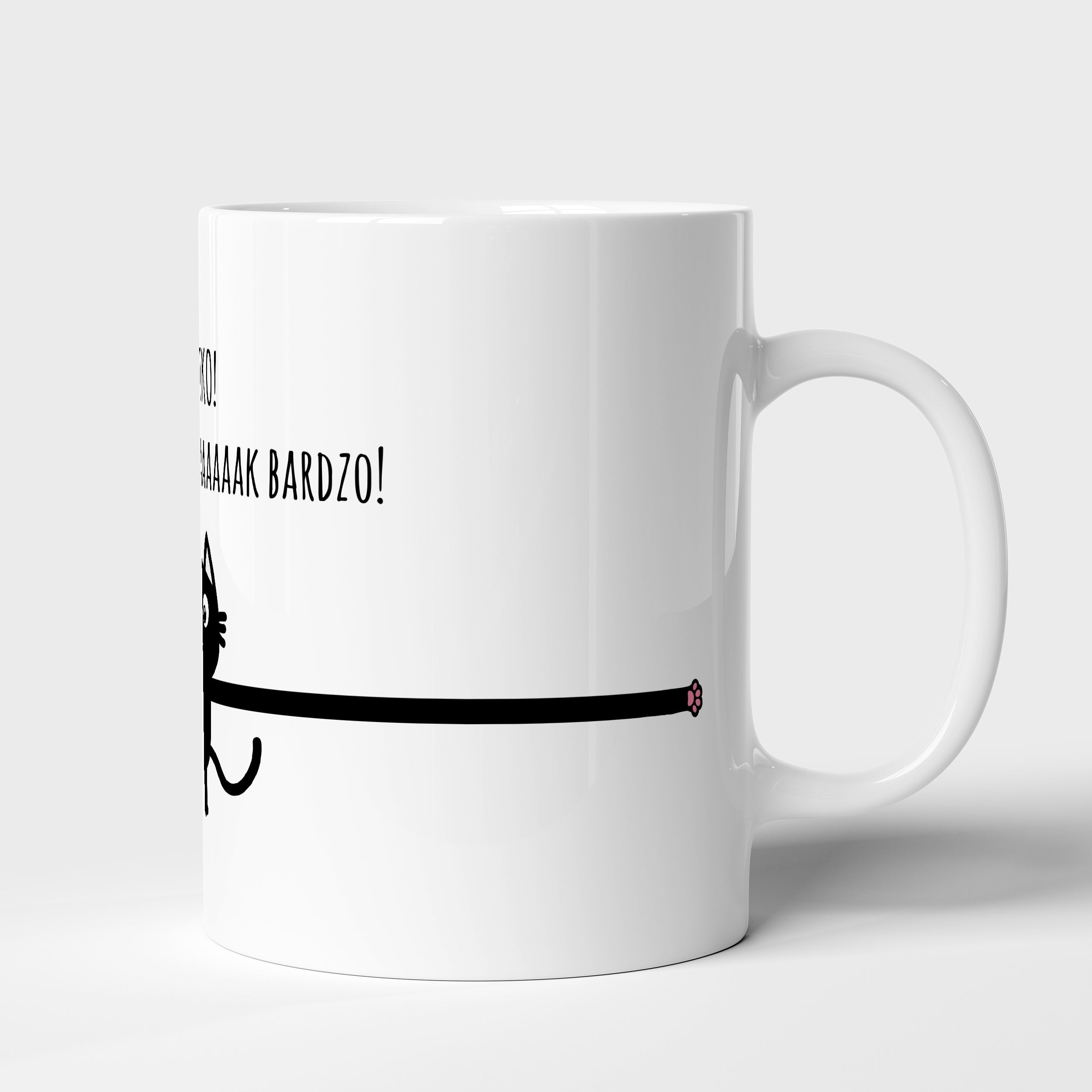 Personalizowany kubek z kotem - Kotam Cię - prezent dla kociary kubek dla dziewczyny prezent dla miłośniczki kotów