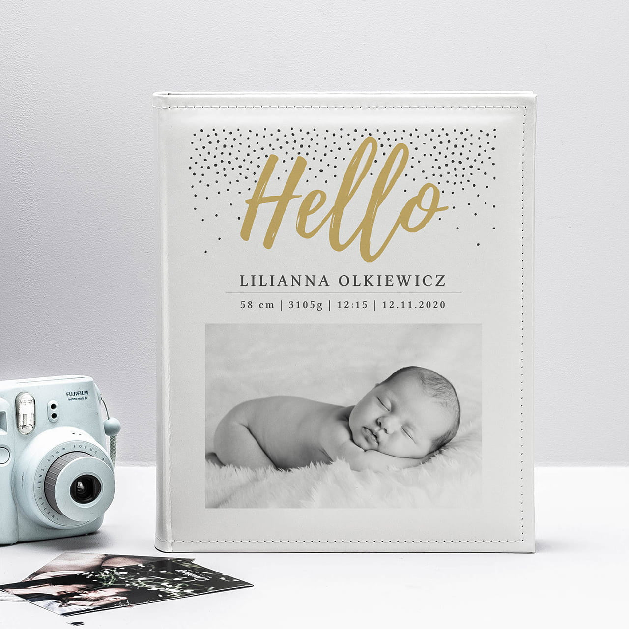 Album na zdjęcia z okazji Narodzin Dziecka prezent na narodziny dziecka prezent z okazji narodzin dziecka