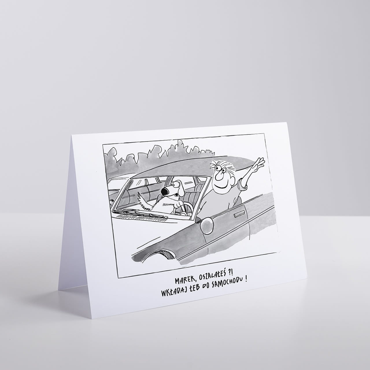 Kartka z okazji zdania na prawo jazdy - Młody Kierowca