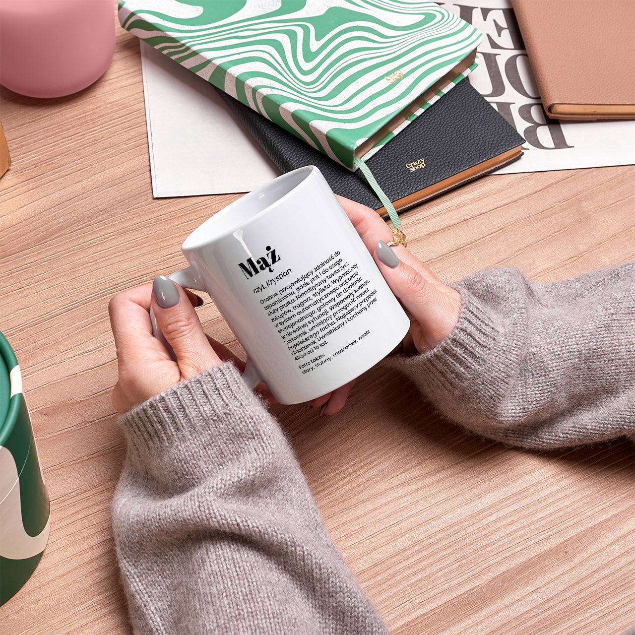 Personalizowany kubek dla męża - Definicja