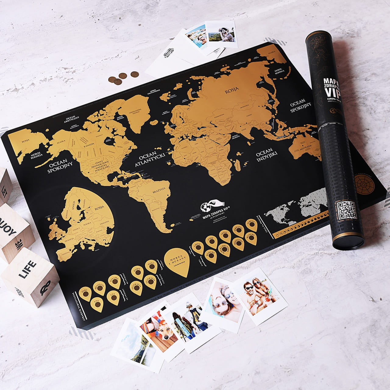 Plakat mapa zdrapka Prezent Dla Podróżnika mapa świata zdrapka mapa do zdrapywania mapa świata do zdrapywania