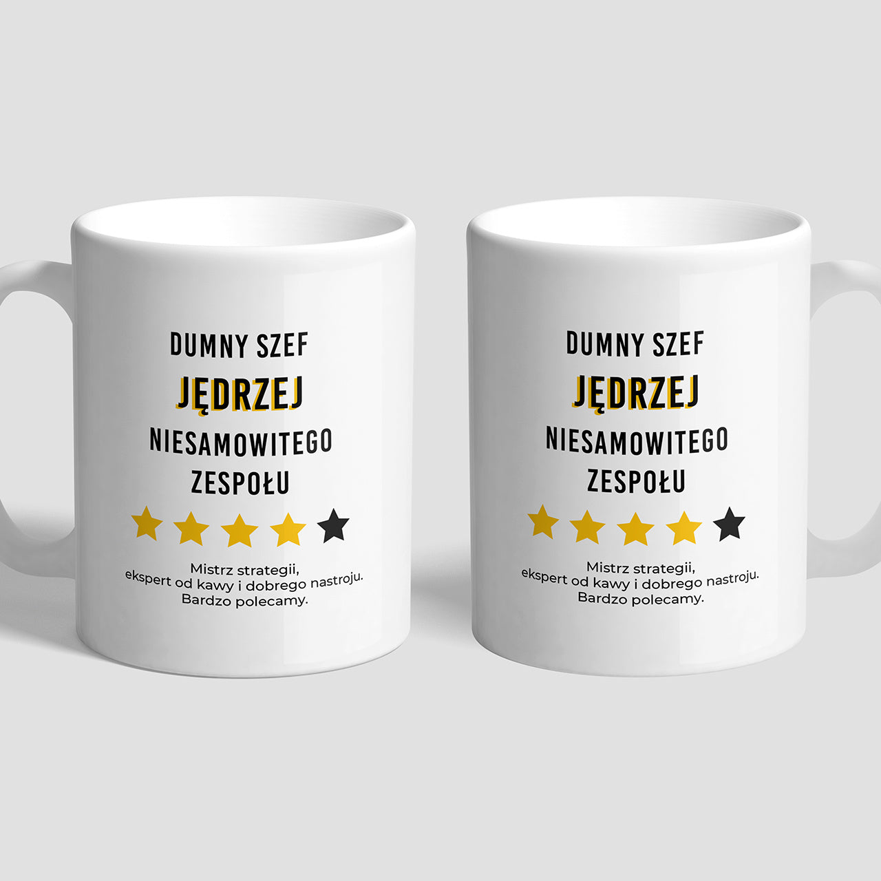 Kubek dla szefa - kubek z personalizacją