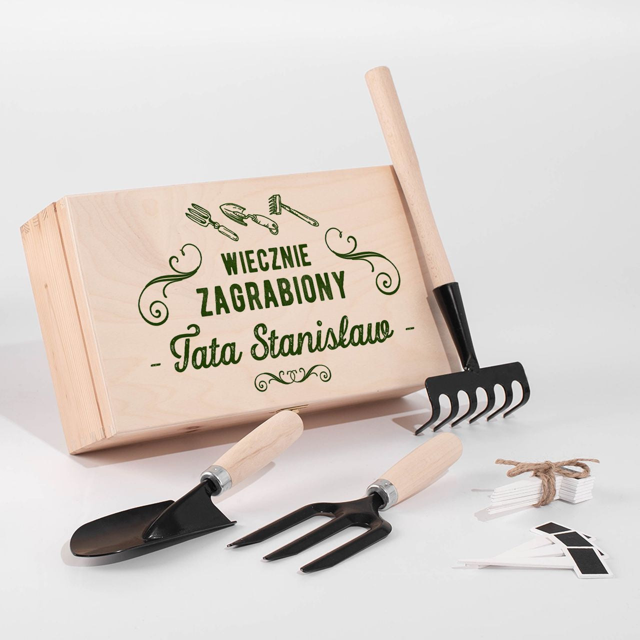 Zestaw narzędzi ogrodowych - prezent dla taty ogrodnika
