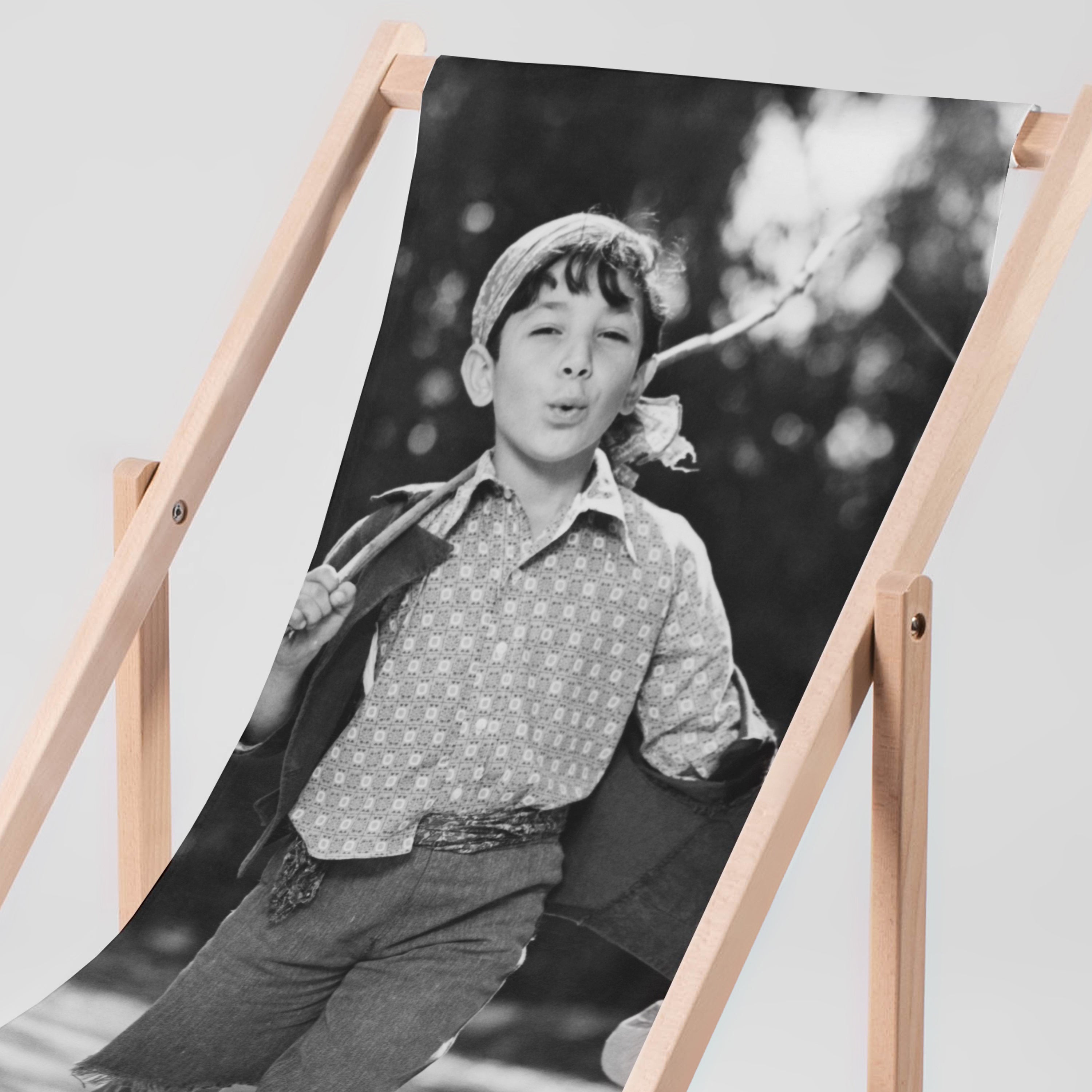 Personalizowany leżak ze zdjęciem prezent dla emeryta prezent na emeryturę leżak personalizowany