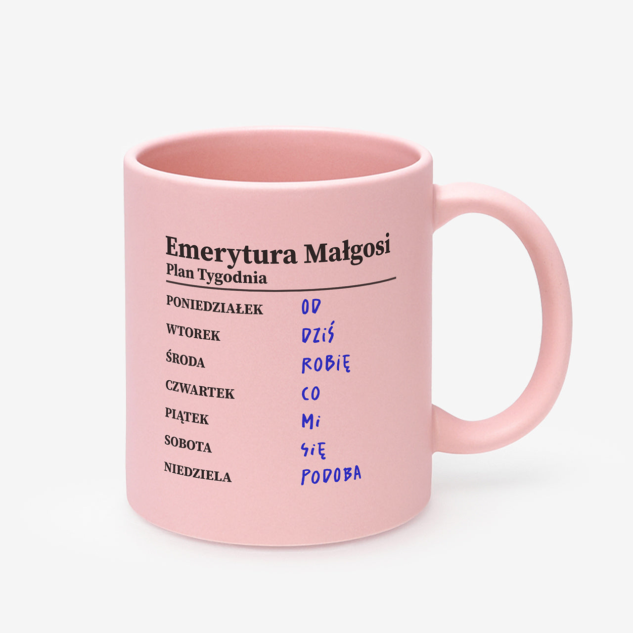 Śmieszny kubek dla emerytki prezent dla emerytki kubek na emeryturę kubek z nadrukiem
