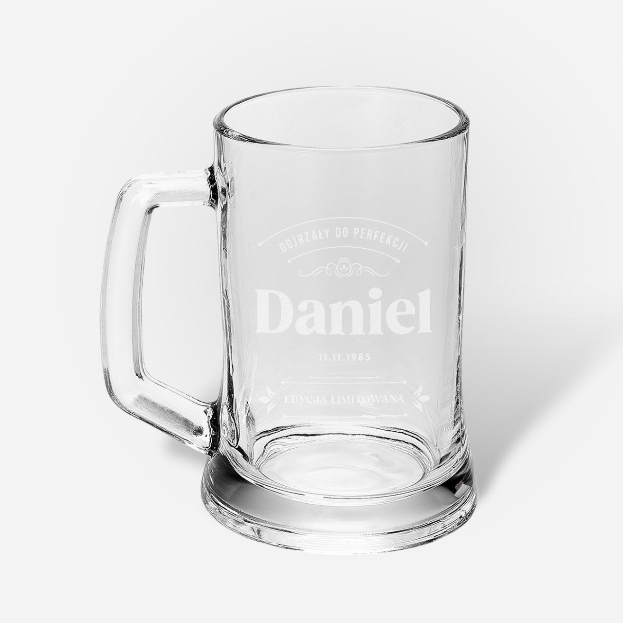 Grawerowany kufel dla mężczyzny na urodziny kufel grawerowany prezent urodzinowy prezent na urodziny dla mężczyzny