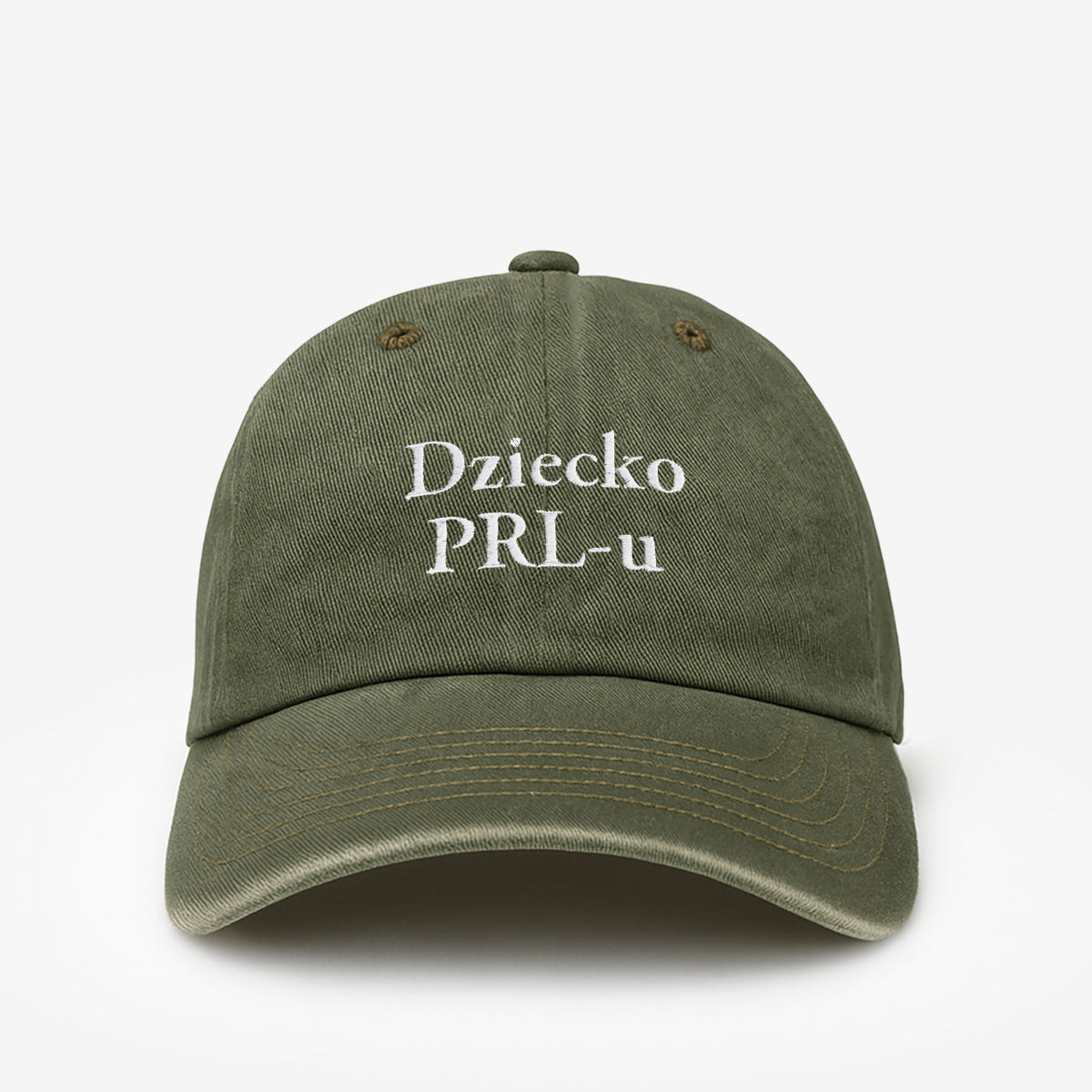 Haftowana Czapka z Daszkiem Dziecko Prl-u Prezent Na Urodziny Dla Niego