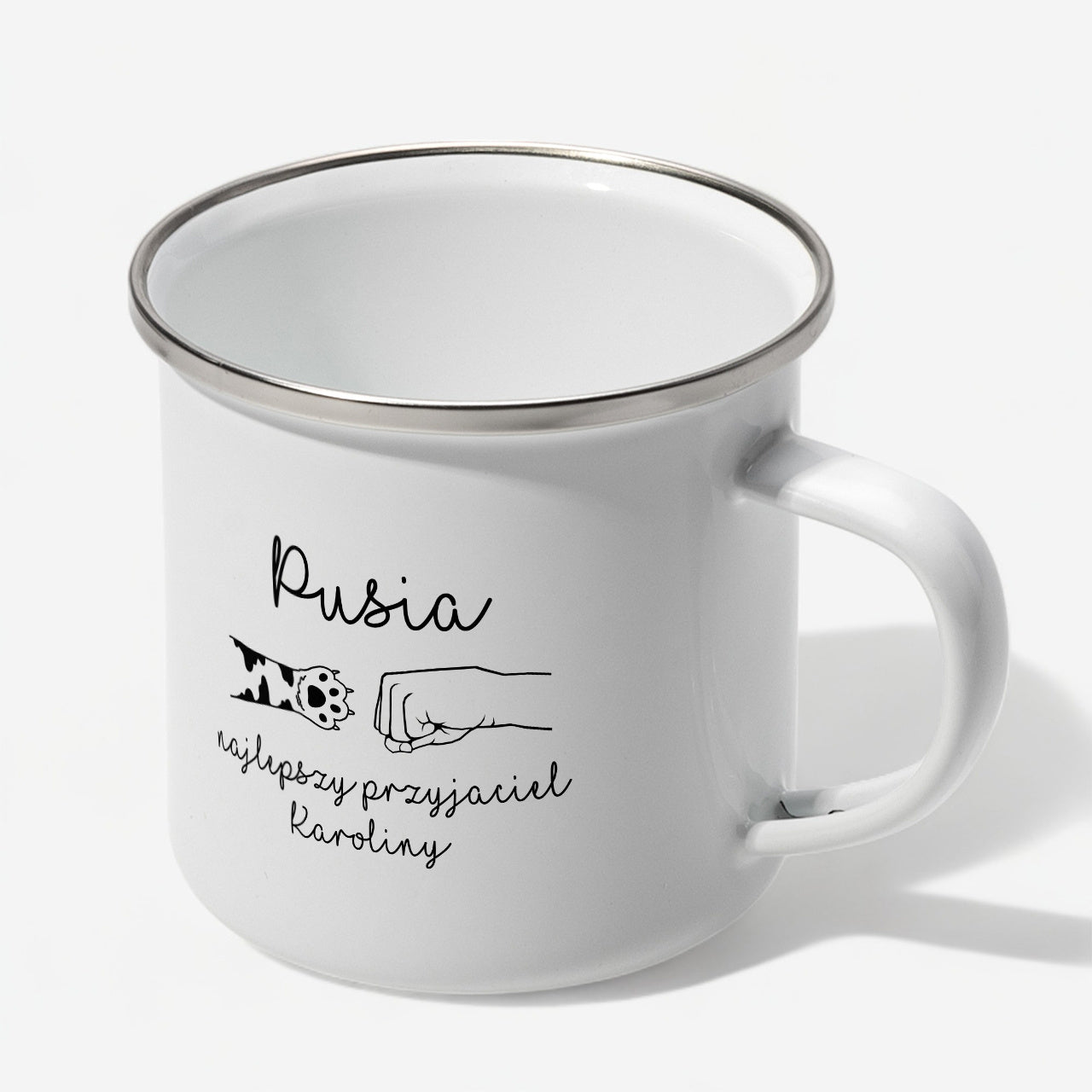 Personalizowany kubek z kotem - najlepszy przyjaciel 