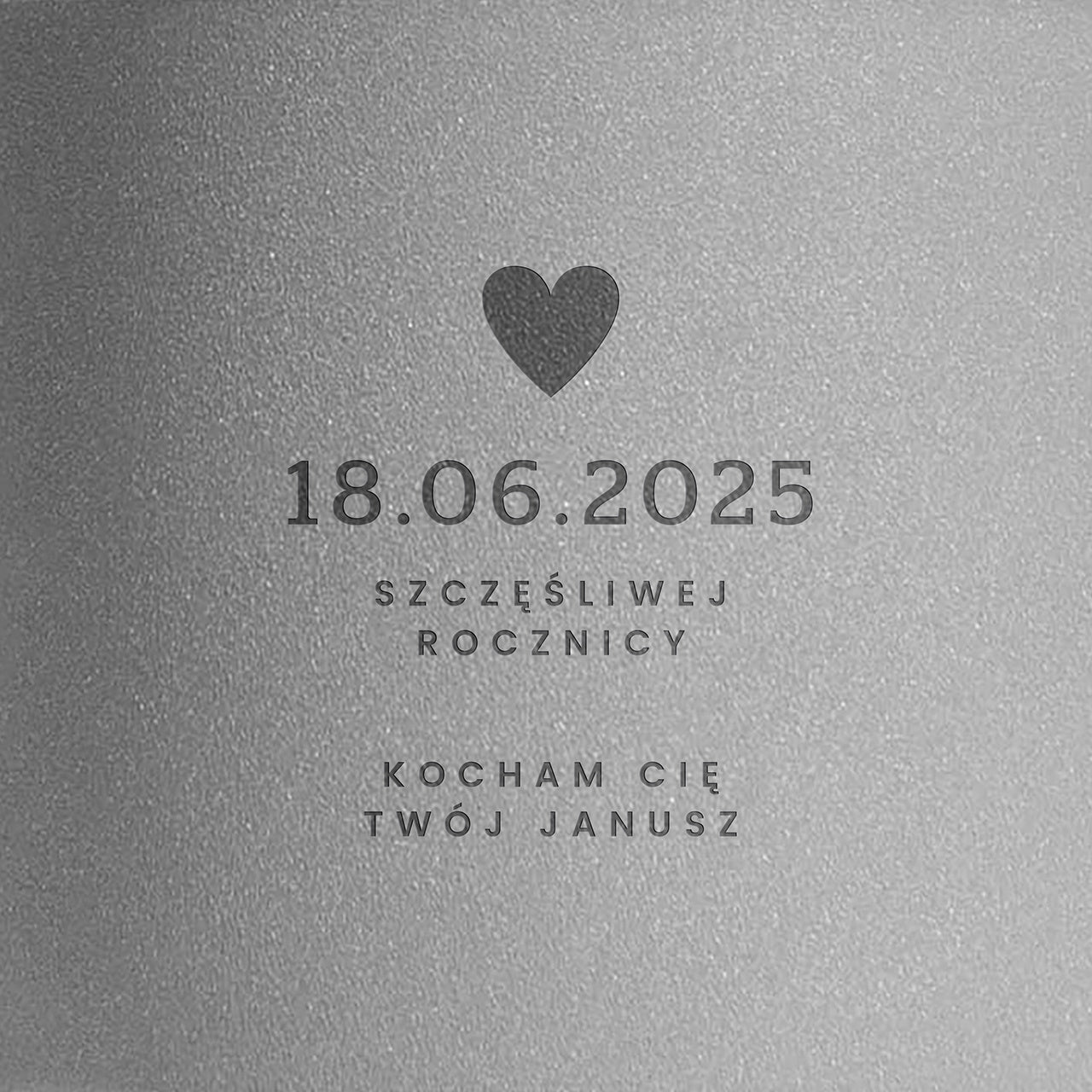 Personalizowana doniczka - prezent dla żony na rocznicę 