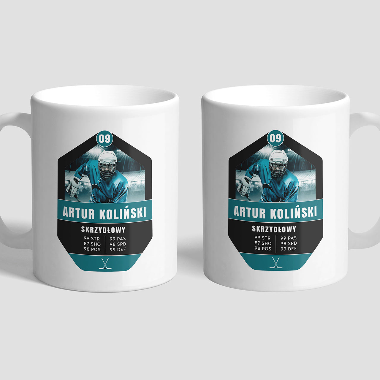 Kubek ze zdjęciem - prezent dla hokeisty