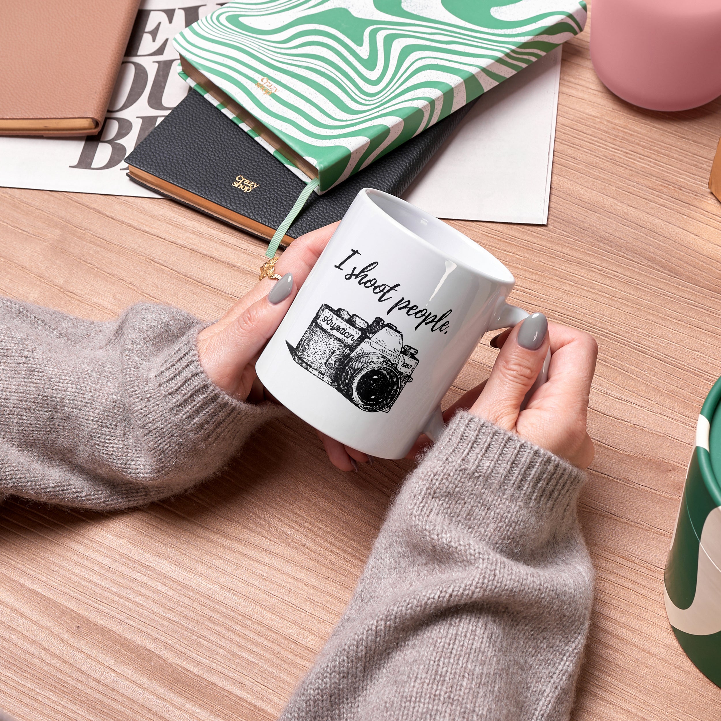 Kubek dla fotografa kubek personalizowany kubek z grawerem prezent dla fotografa kubek fotografa