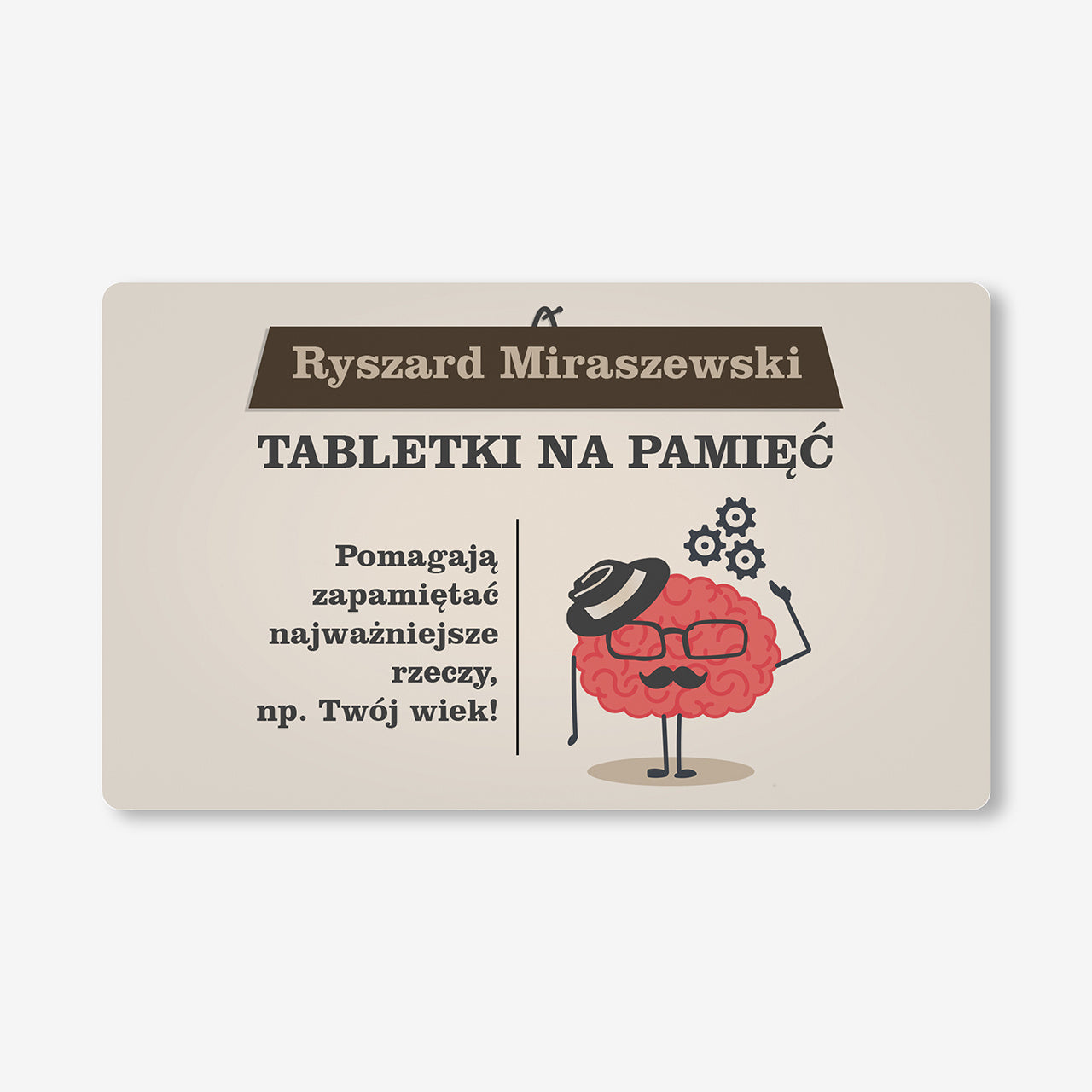 Personalizowane opakowanie na miętówki/cukierki - śmieszny prezent na urodziny pojemnik na cukierki
