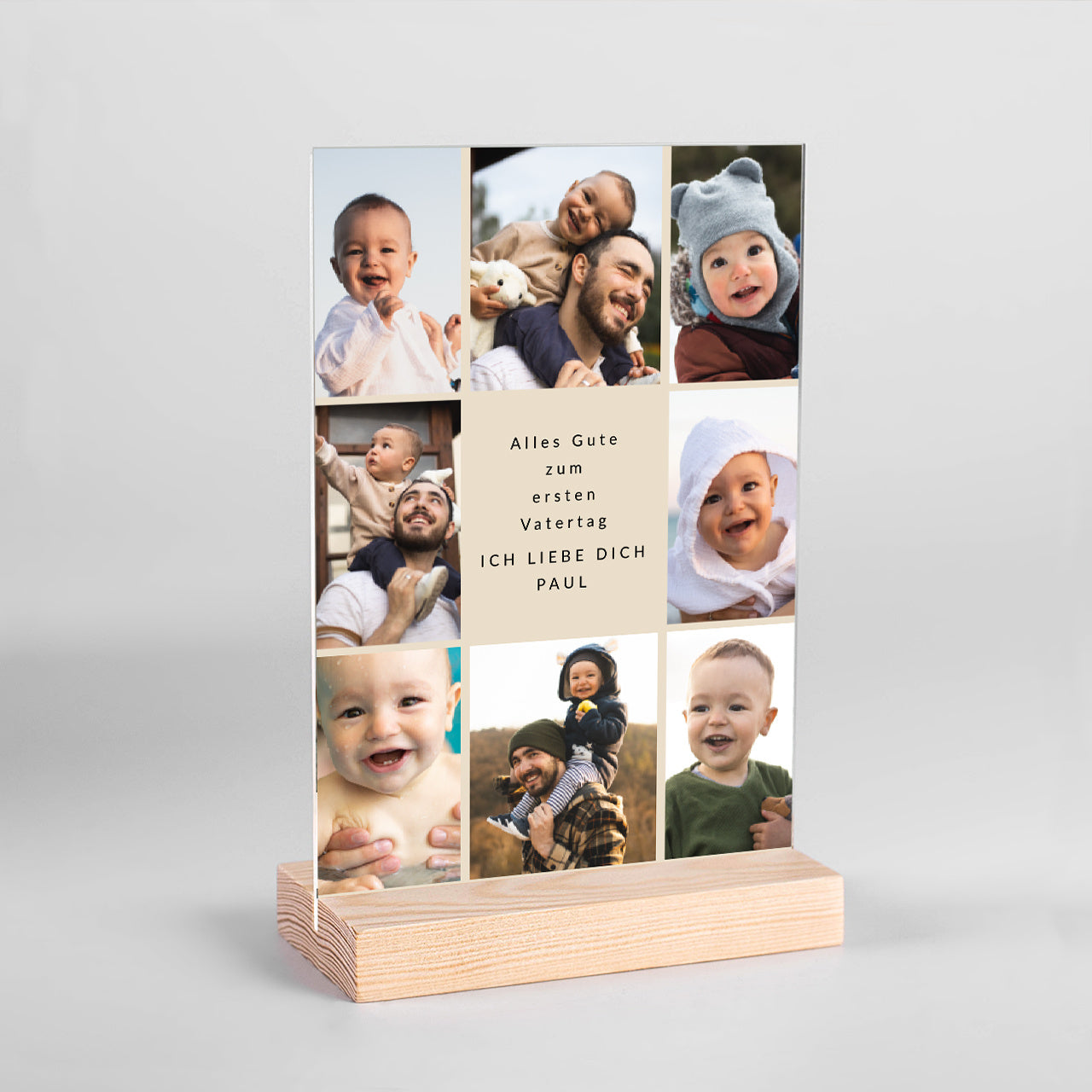 Personalisierte Statue – Geschenk zum ersten Vater