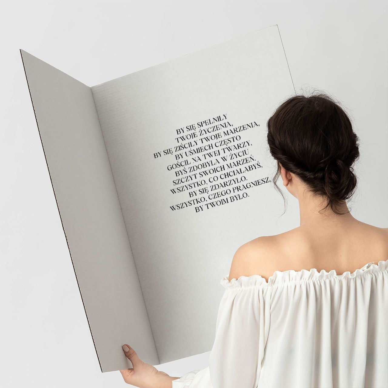 Personalizowana kartka na 50 urodziny dla kobiety upominek na 50 urodziny dla kobiety kartka personalizowana