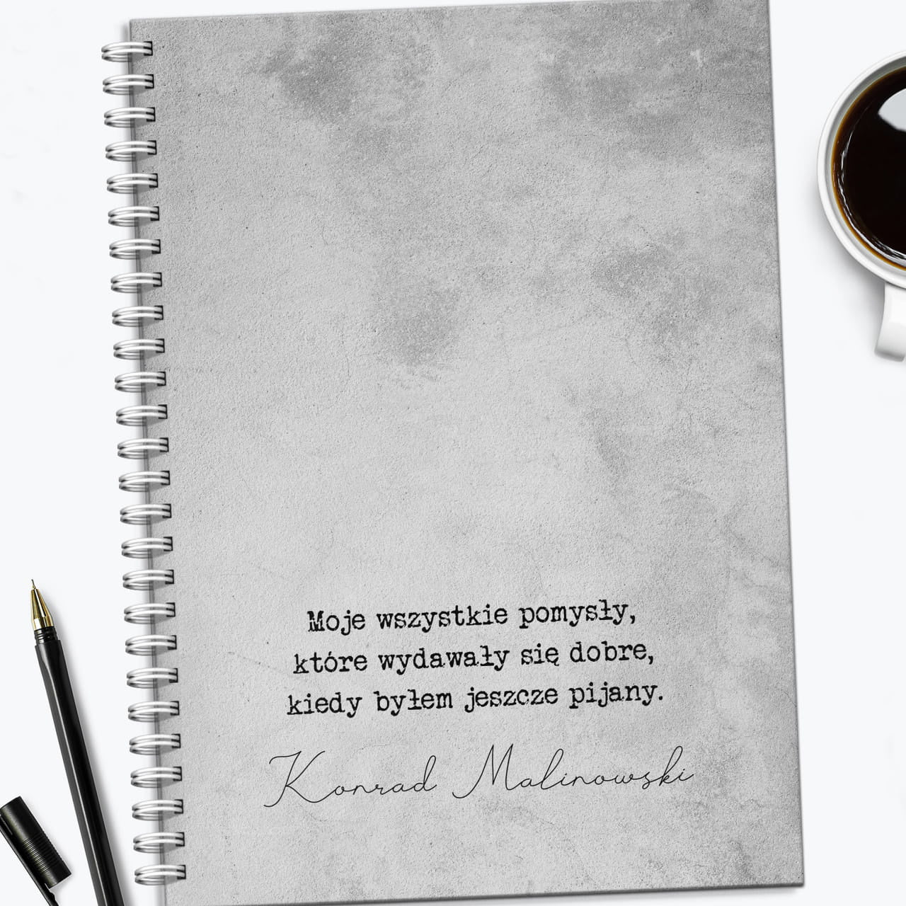 Personalizowany notatnik dla kolegi - śmieszny upominek prezent dla kolegi notatnik personalizowany