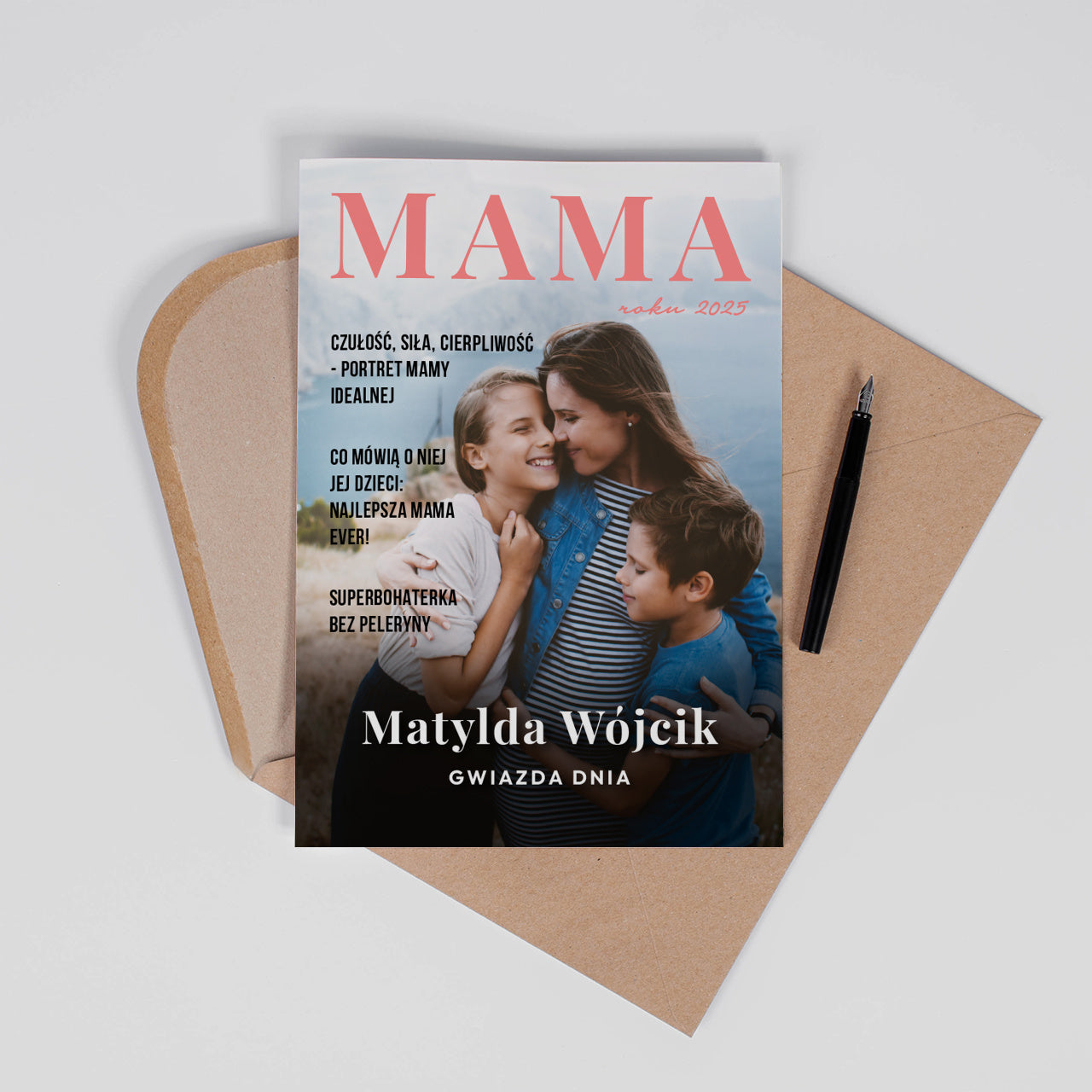 Kartka na Dzień Mamy - Magazyn Mama kartka dla mamy na Dzień Mamy upominek dla mamy