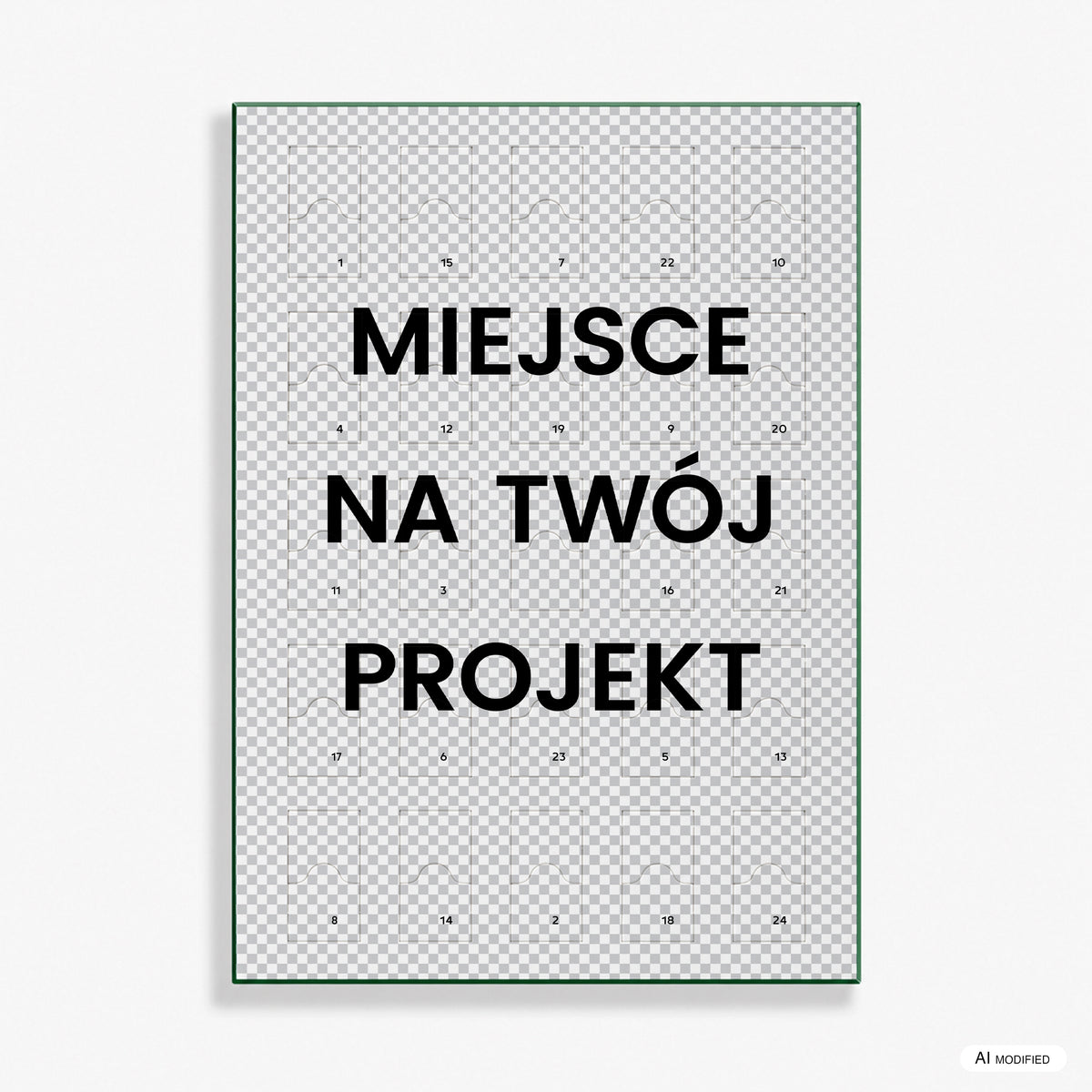 Kalendarz adwentowy personalizowany - twój projekt