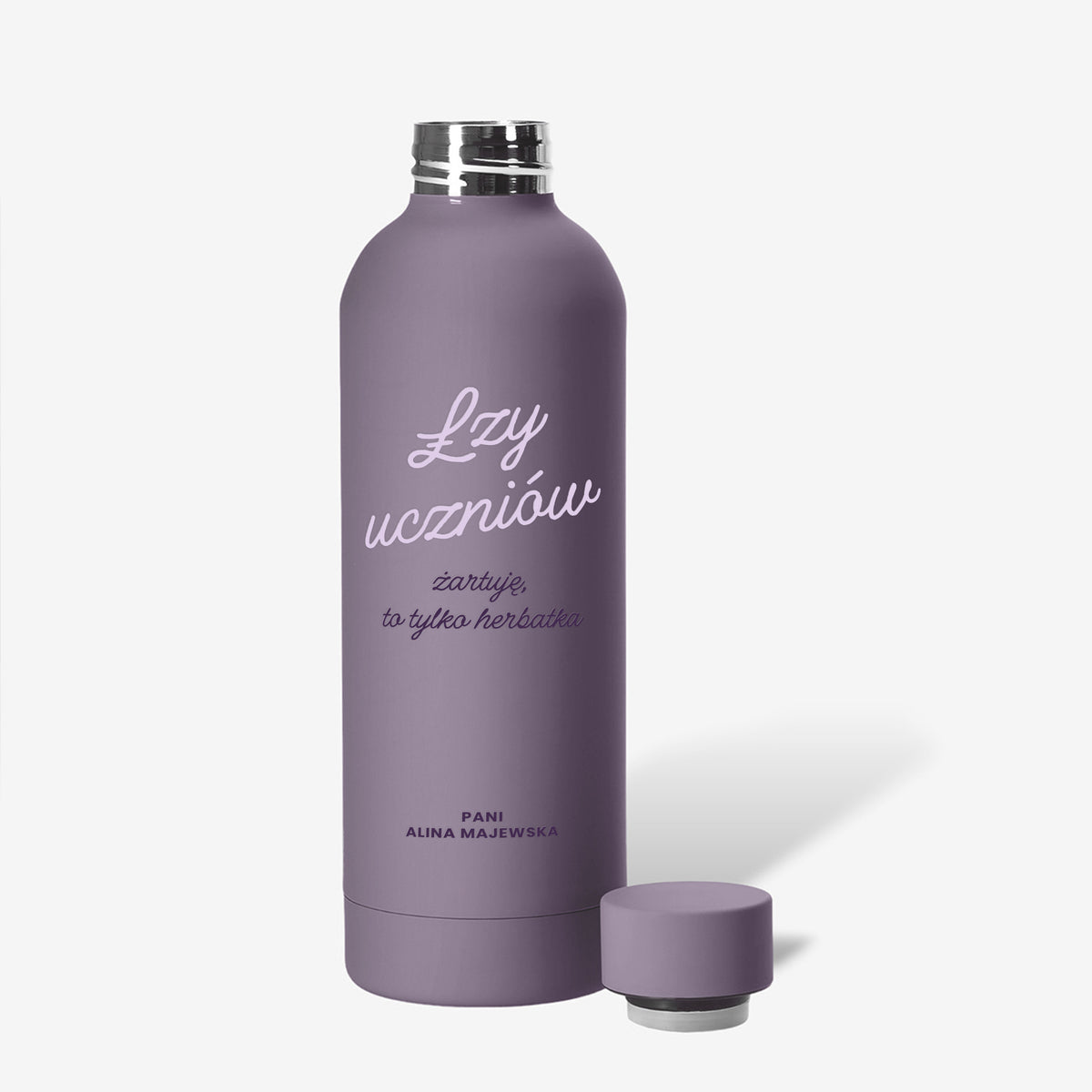 Personalizowana butelka termiczna dla nauczyciela - łzy uczniów