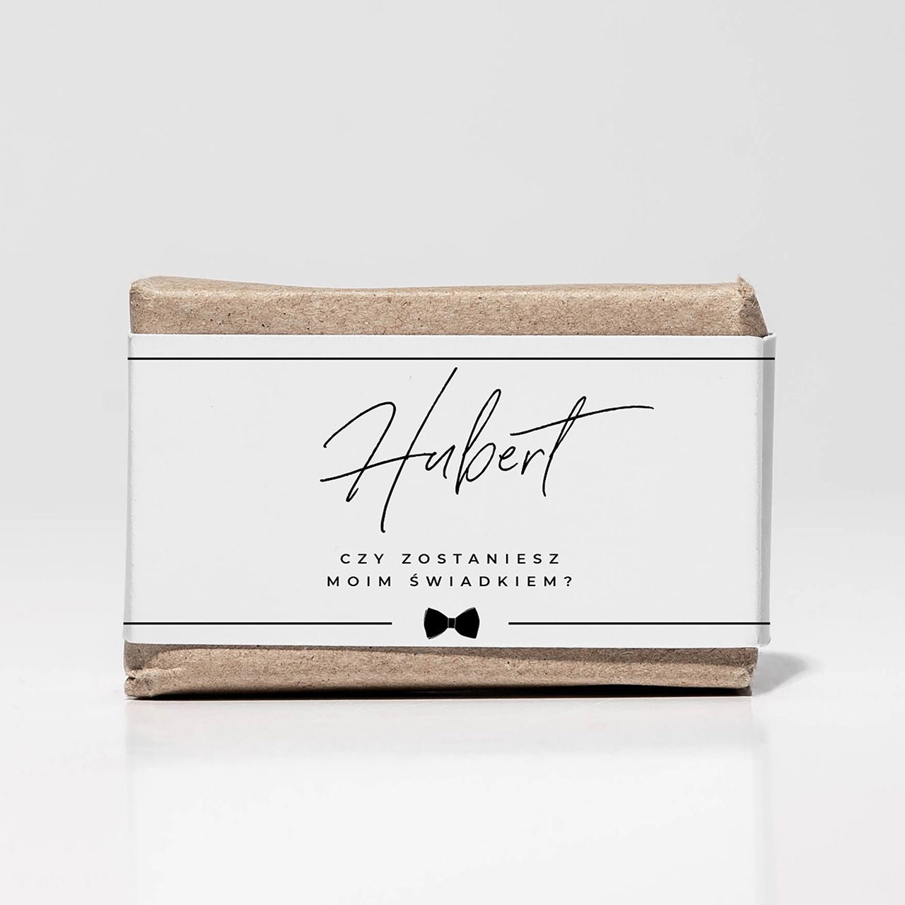 Personalizowane mydełko - prośba o świadkowanie prezent dla świadka pytanie o świadkowanie mydełko na prezent
