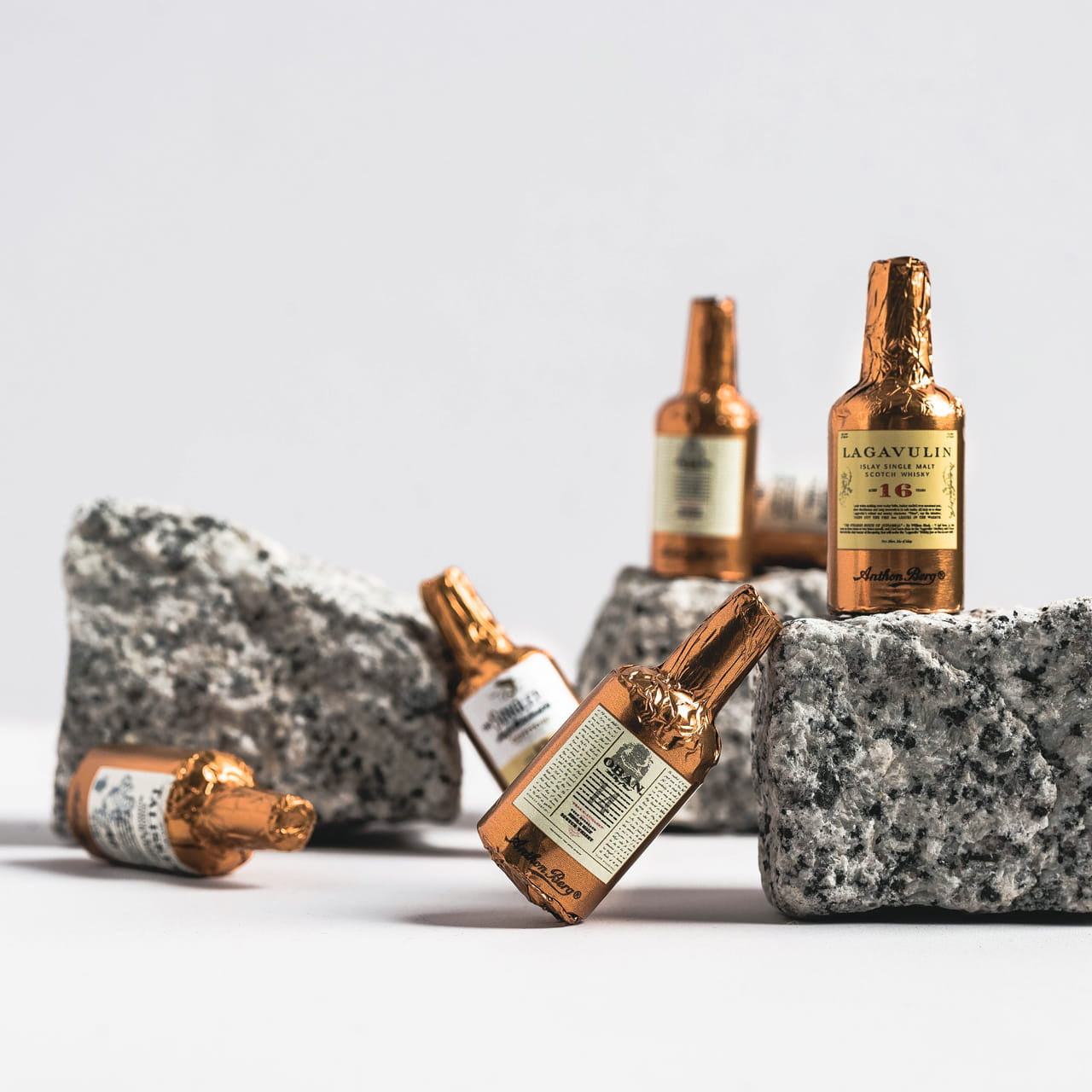 Czekoladki z whisky Anthon Berg WHISKY SINGLE MALTS prezent dla miłośnika whisky