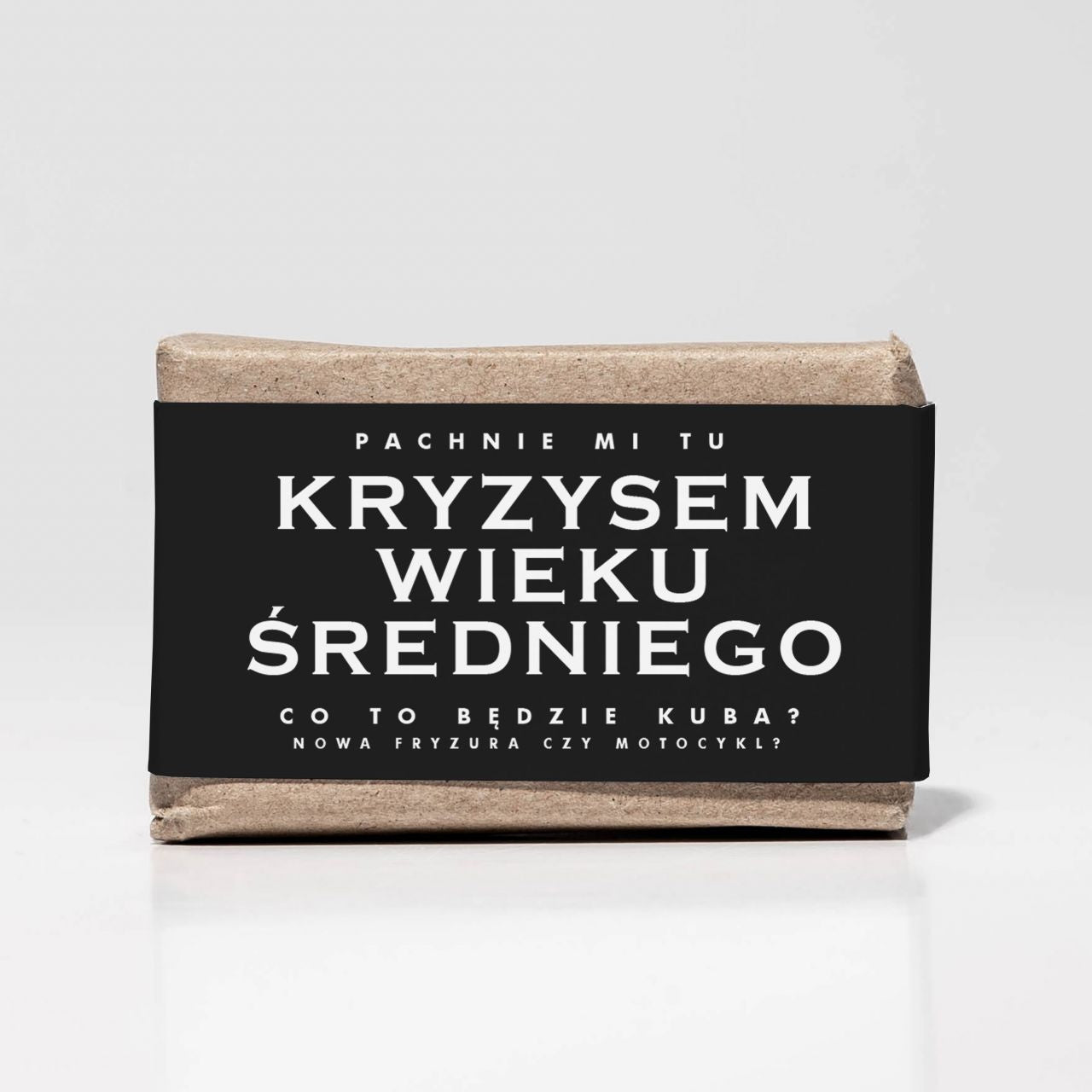 Mydło na prezent - Kryzys Wieku Średniego - upominek na 40 dla niego