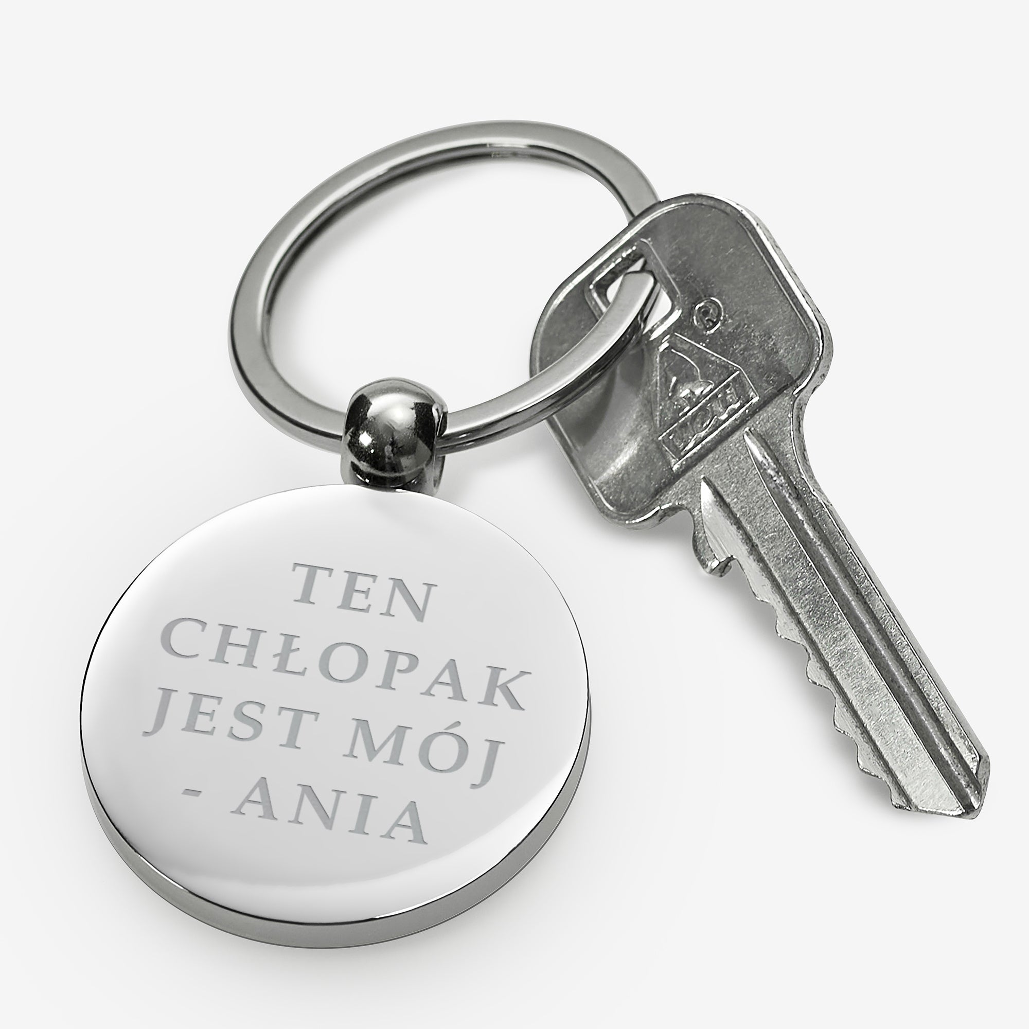 Brelok grawerowany na Dzień Chłopaka brelok dla chłopaka prezent na Dzień Chłopaka prezent dla chłopaka