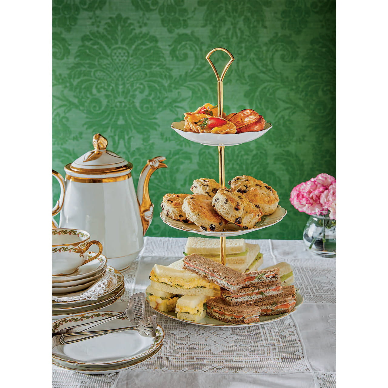 Książka o herbacie Afternoon Tea prezent dla kucharza książka Downton Abbey