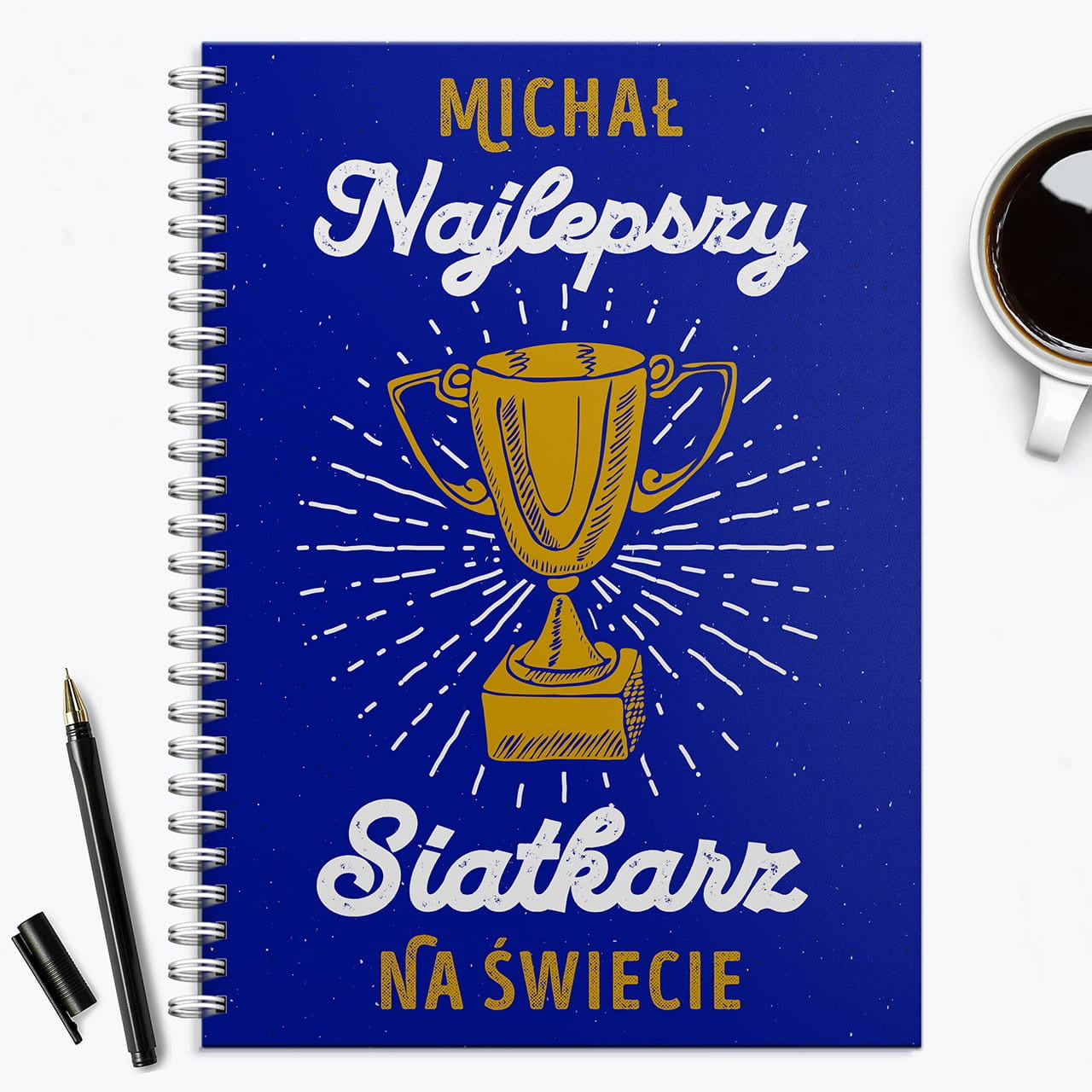 Personalizowany notes na prezent dla sportowca