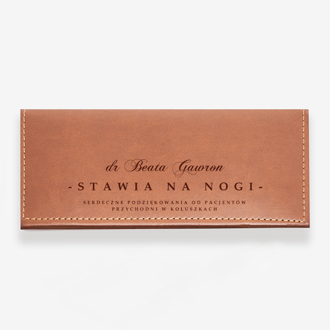 Pudełko z grawerem do pióra Prezent dla lekarza elegancji prezent dla lekarza