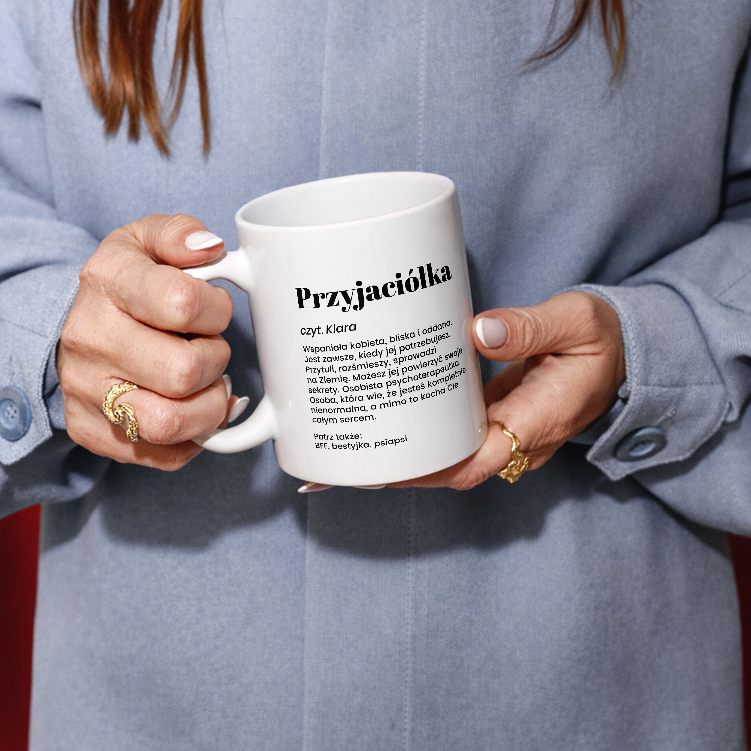 Personalizowany kubek dla przyjaciółki - definicja