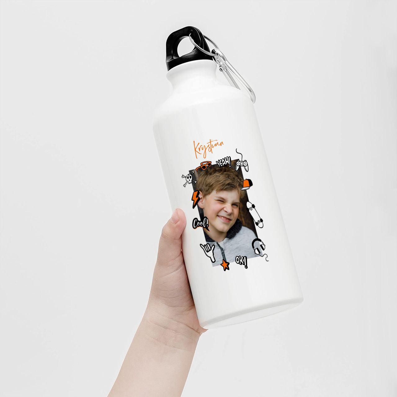 Personalizowany bidon szkolny dla dziecka - prezent dla pierwszoklasisty bidon do szkoły prezent dla 1 klasisty