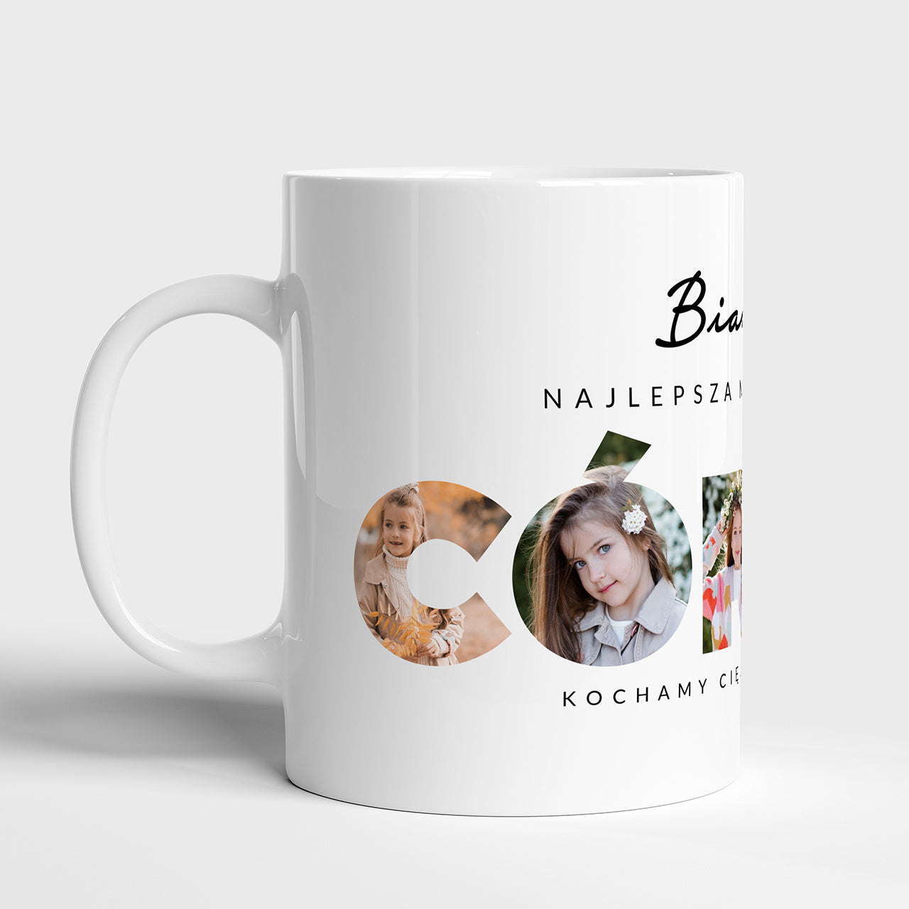 Personalizowany kubek - prezent dla córki kubek ze zdjęciami kubek dla córki kubek na prezent