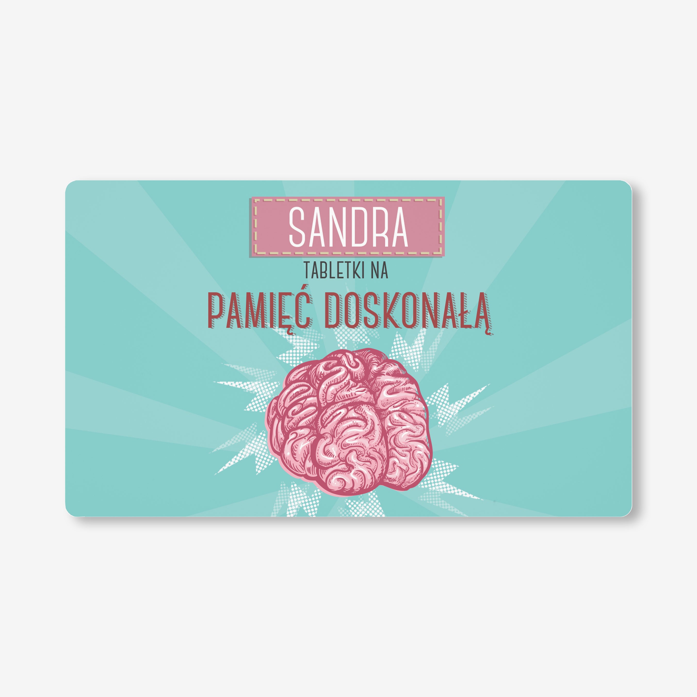 Zestaw prezentowy: miętówki + etykieta do naklejenia - prezent dla studenta