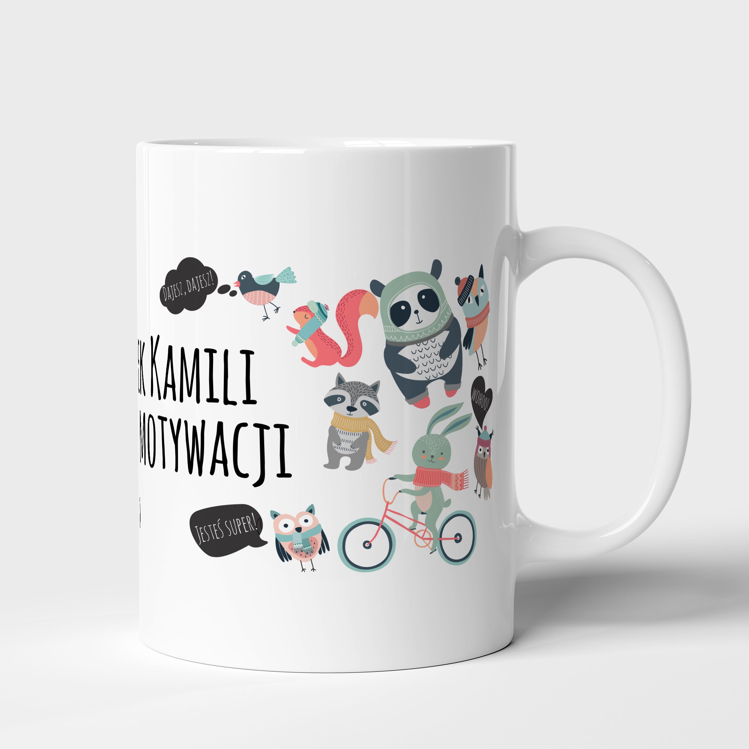 Personalizowany kubek na Święta dla dziecka kubek świąteczny prezent na święta dla dziecka kubek dla dziecka