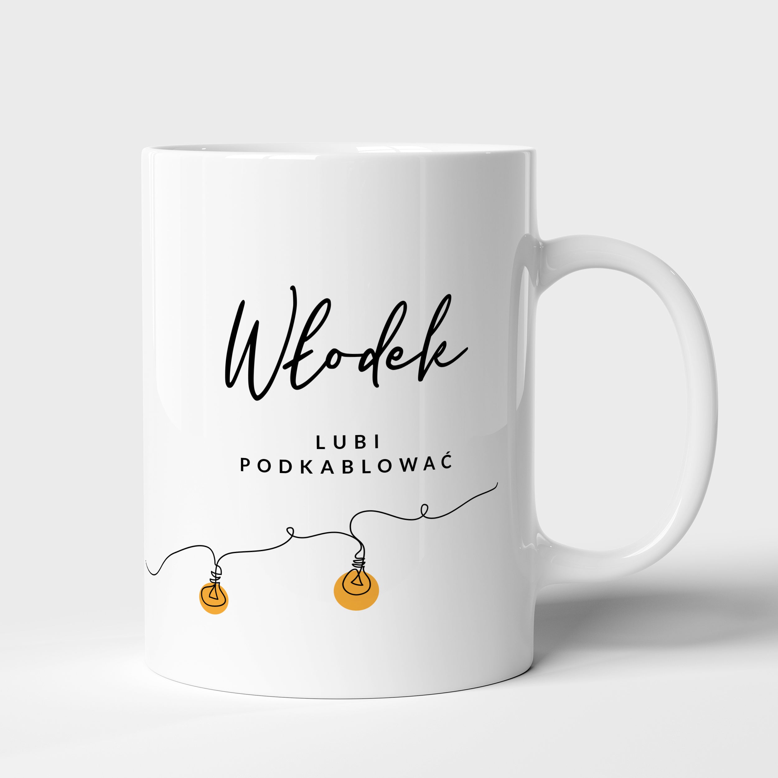 Personalizowany kubek dla elektryka