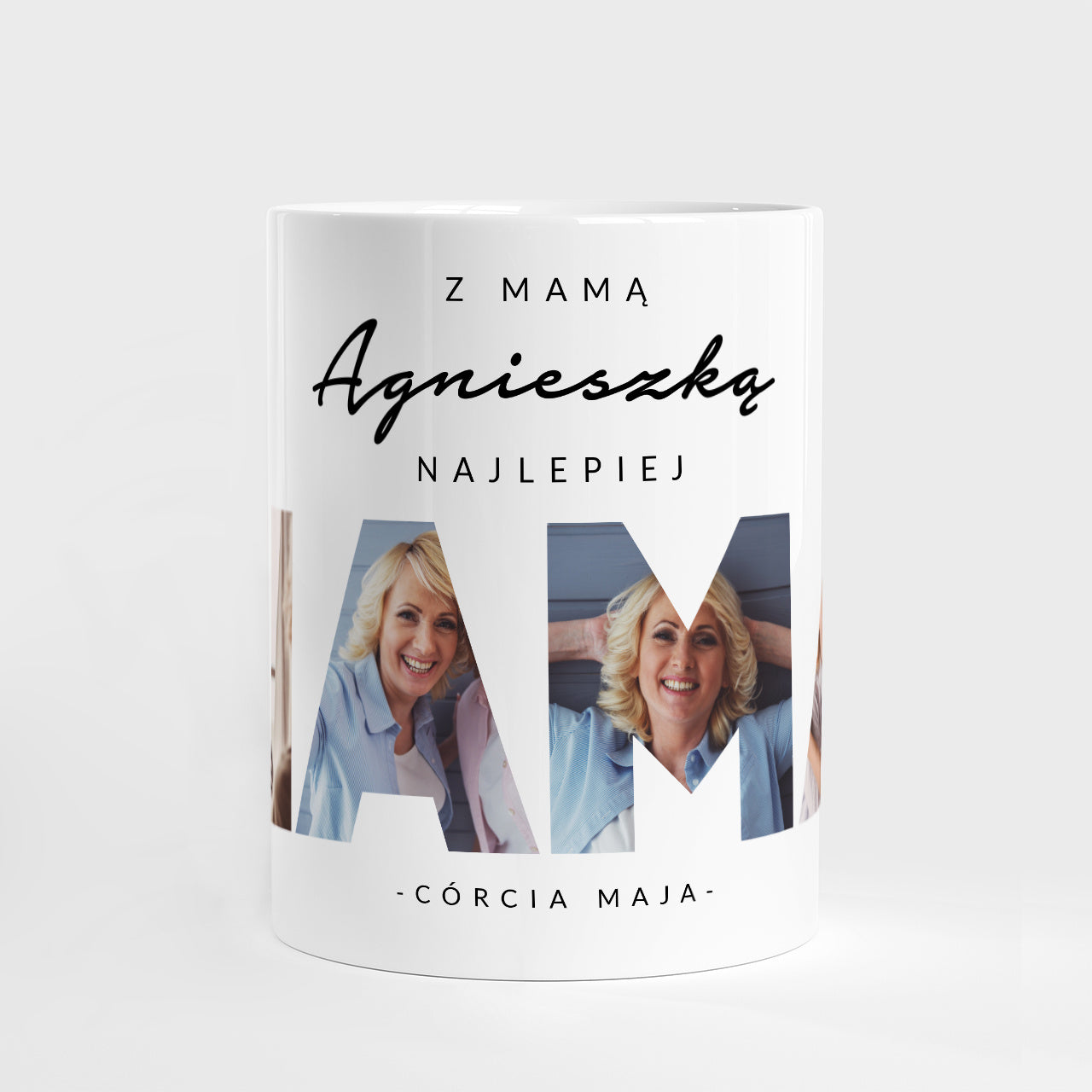 Kubek ze zdjęciami dla mamy