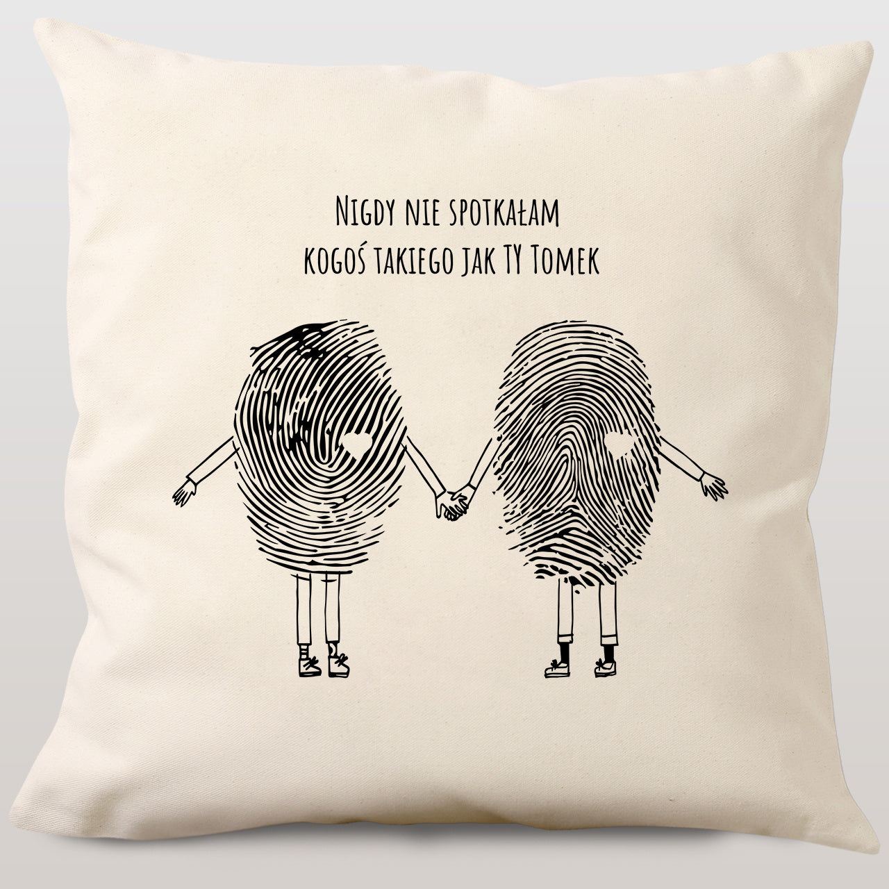 Poduszka walentynkowa - prezent dla dwojga prezent na walentynki prezent dla pary poduszka na walentynki