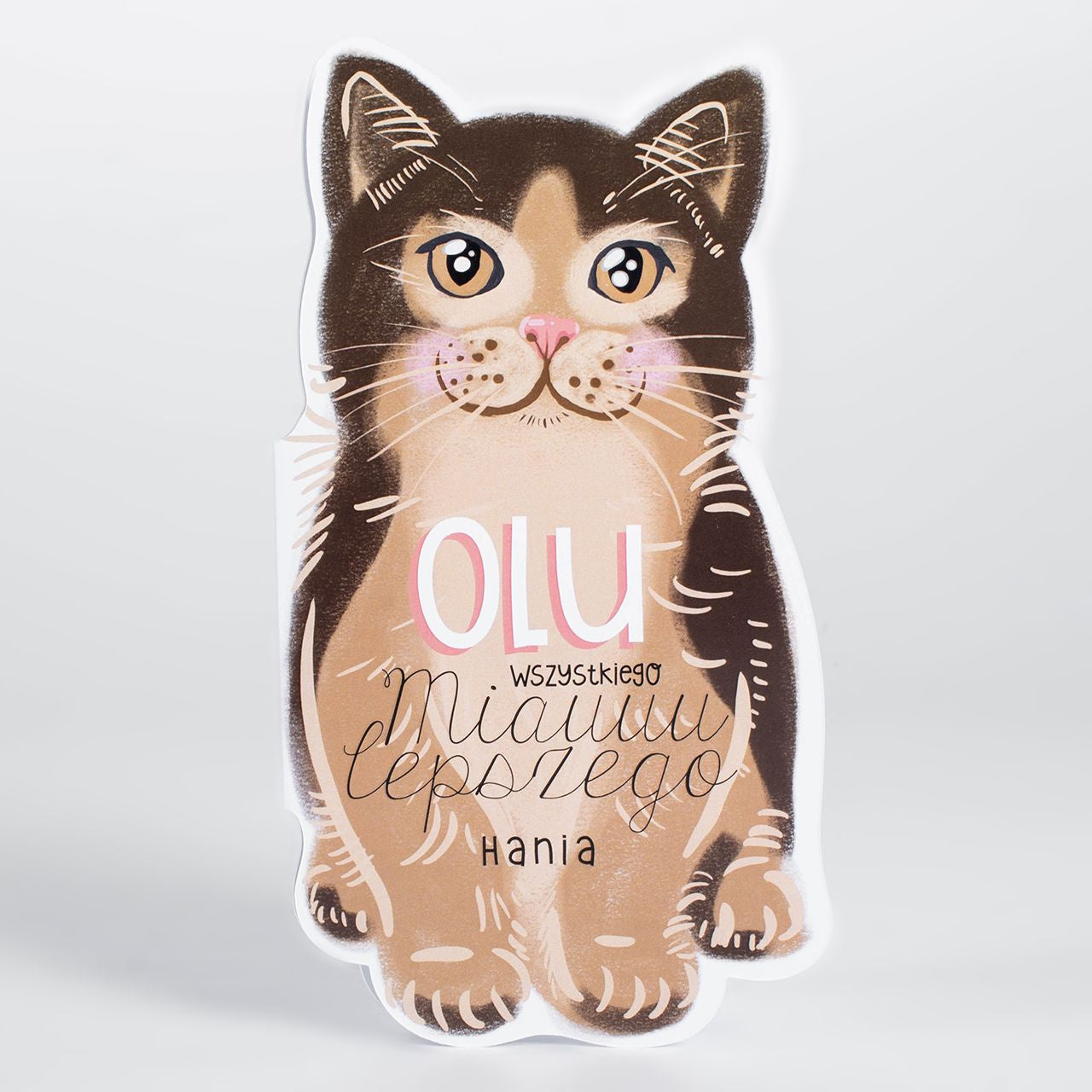 Kartka urodzinowa Kotek - pomysł na prezent dla kociary