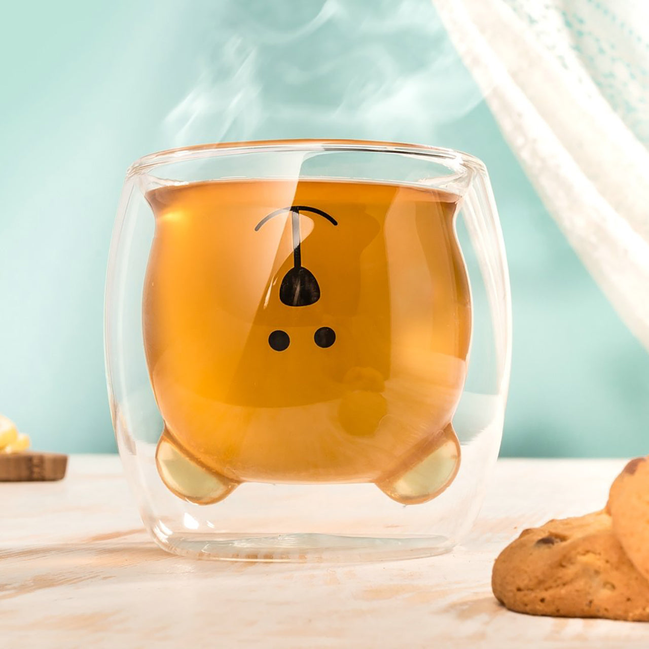 Szklanka termiczna - miś