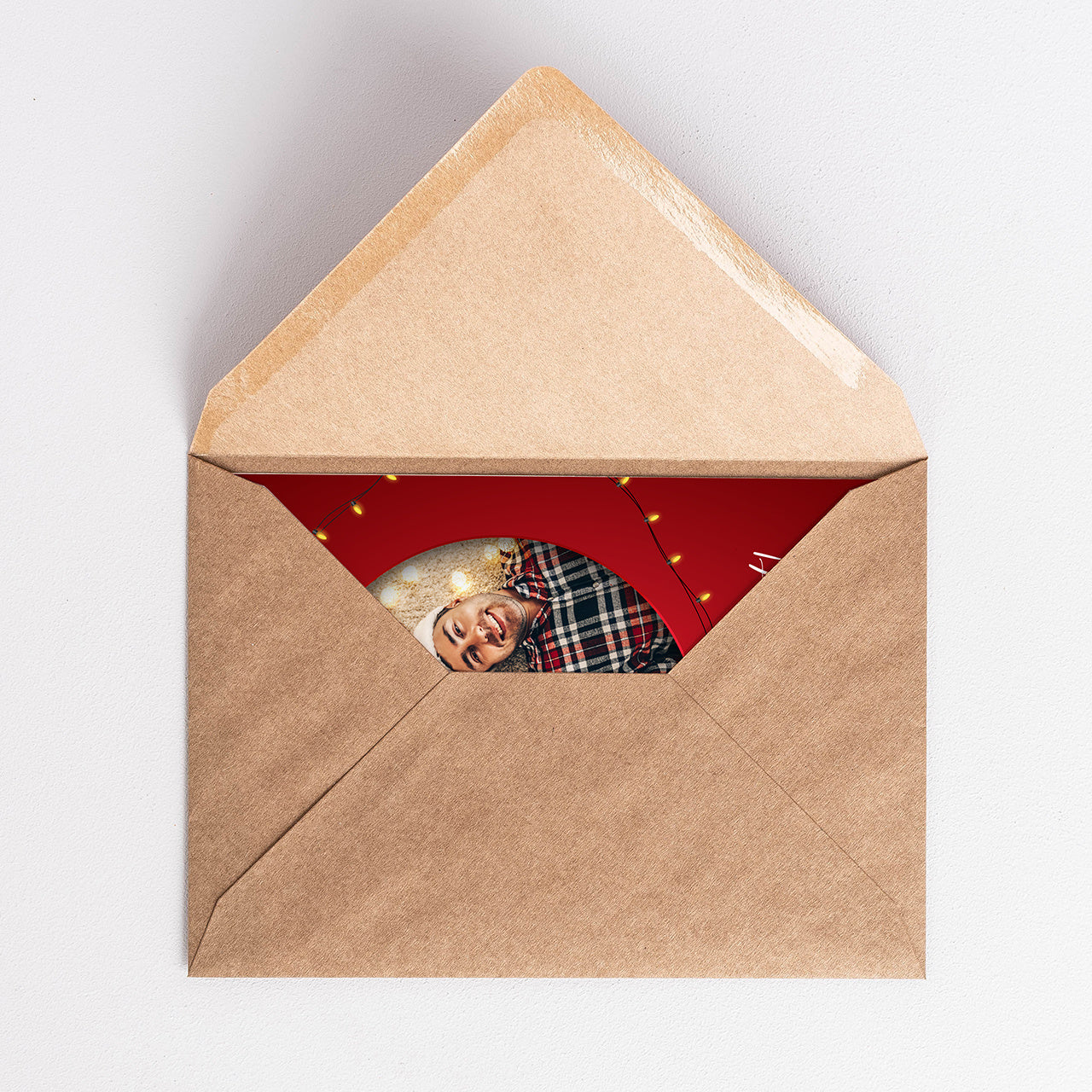 Kartka świąteczna ze zdjęciem XXL - prezent świąteczny dla rodziny