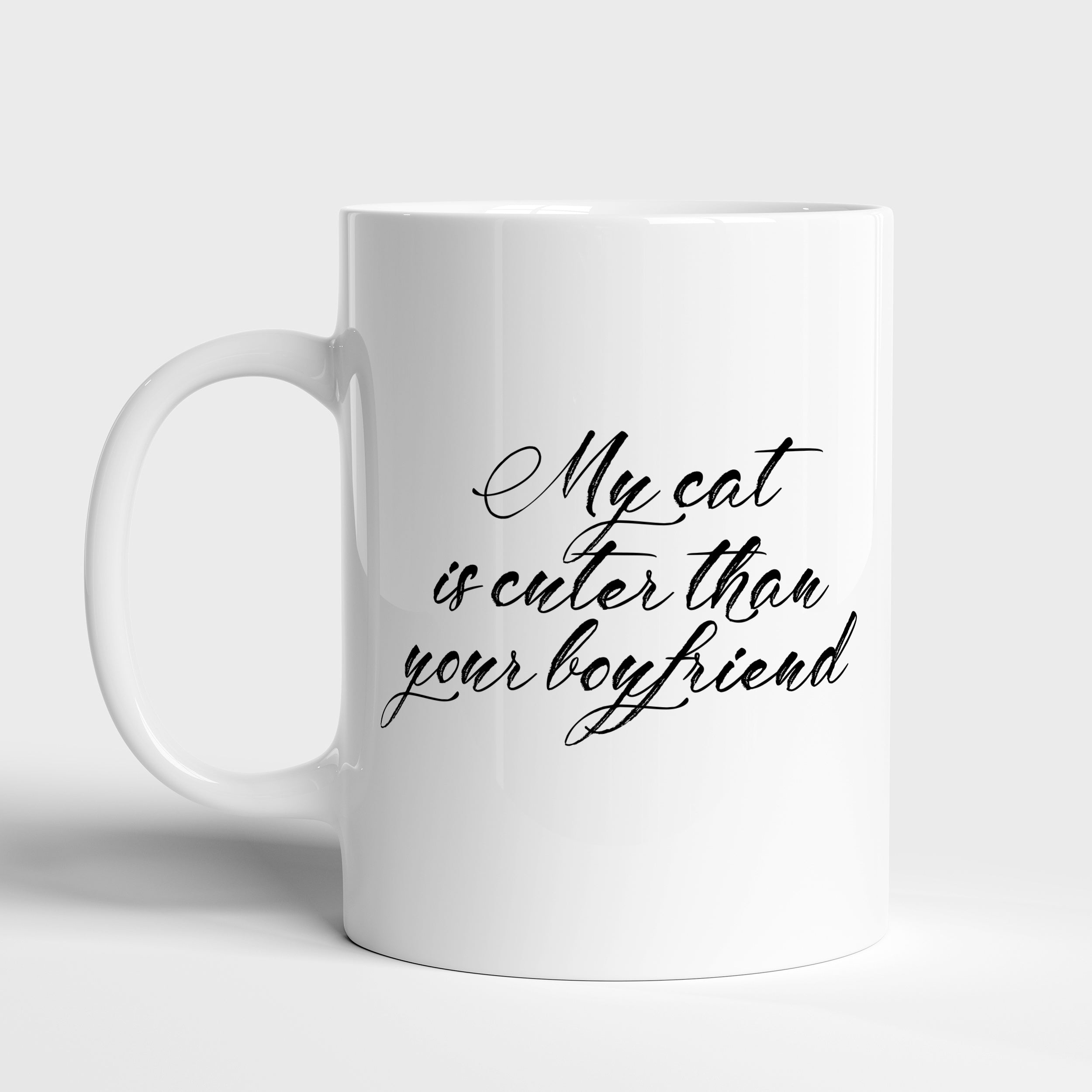 Personalizowany kubek z kotem - prezent dla miłośniczki kotów prezent dla kociary kubek dla kociary