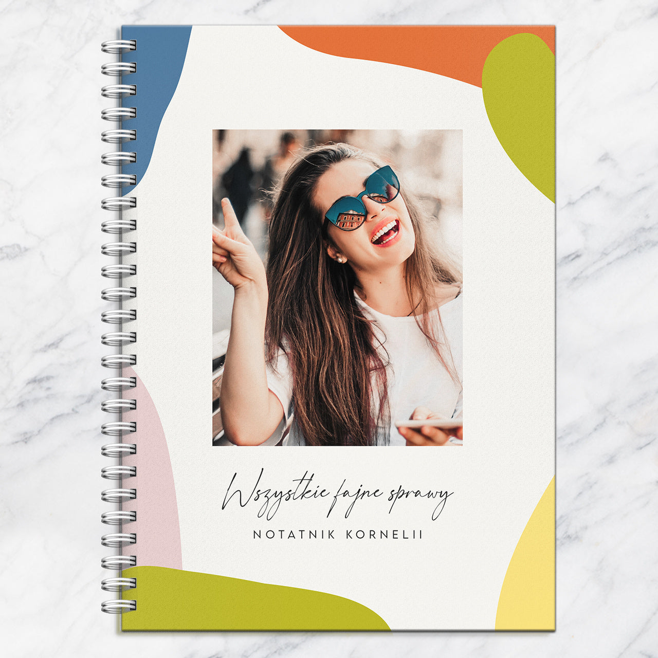 Notatnik ze zdjęciem na prezent dla nastolatki