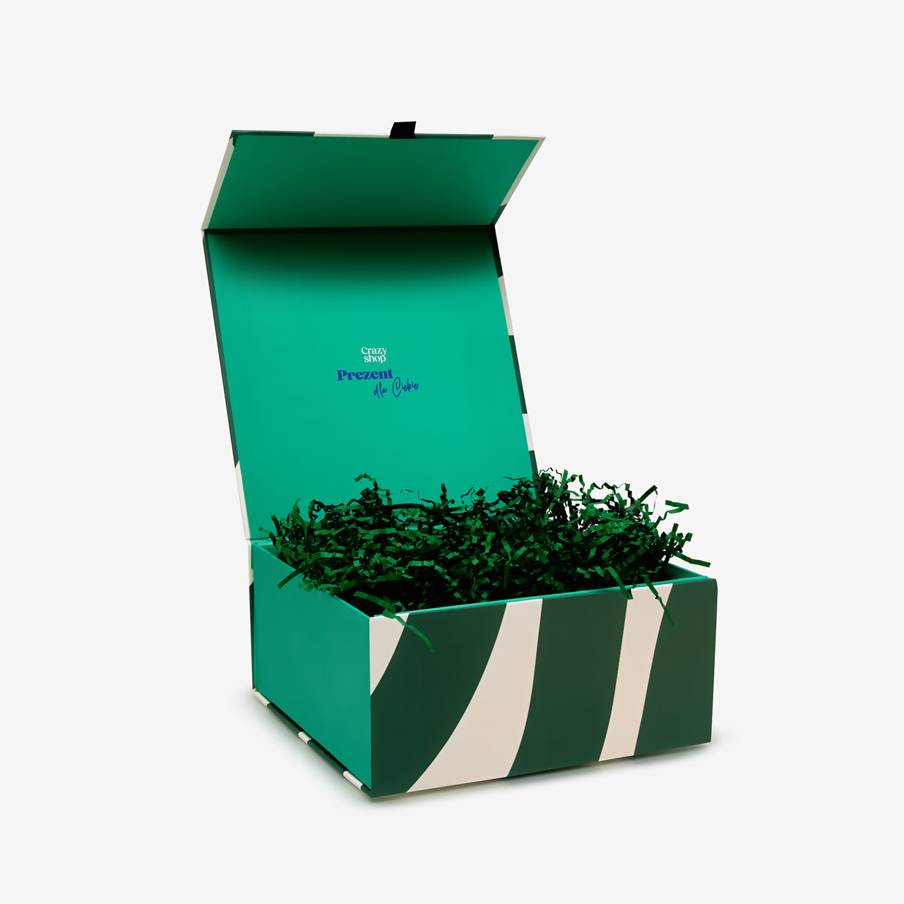 Pudełko prezentowe kwadratowe (21,21cm) pudełko na magnes opakowanie na prezent eleganckie pudełko